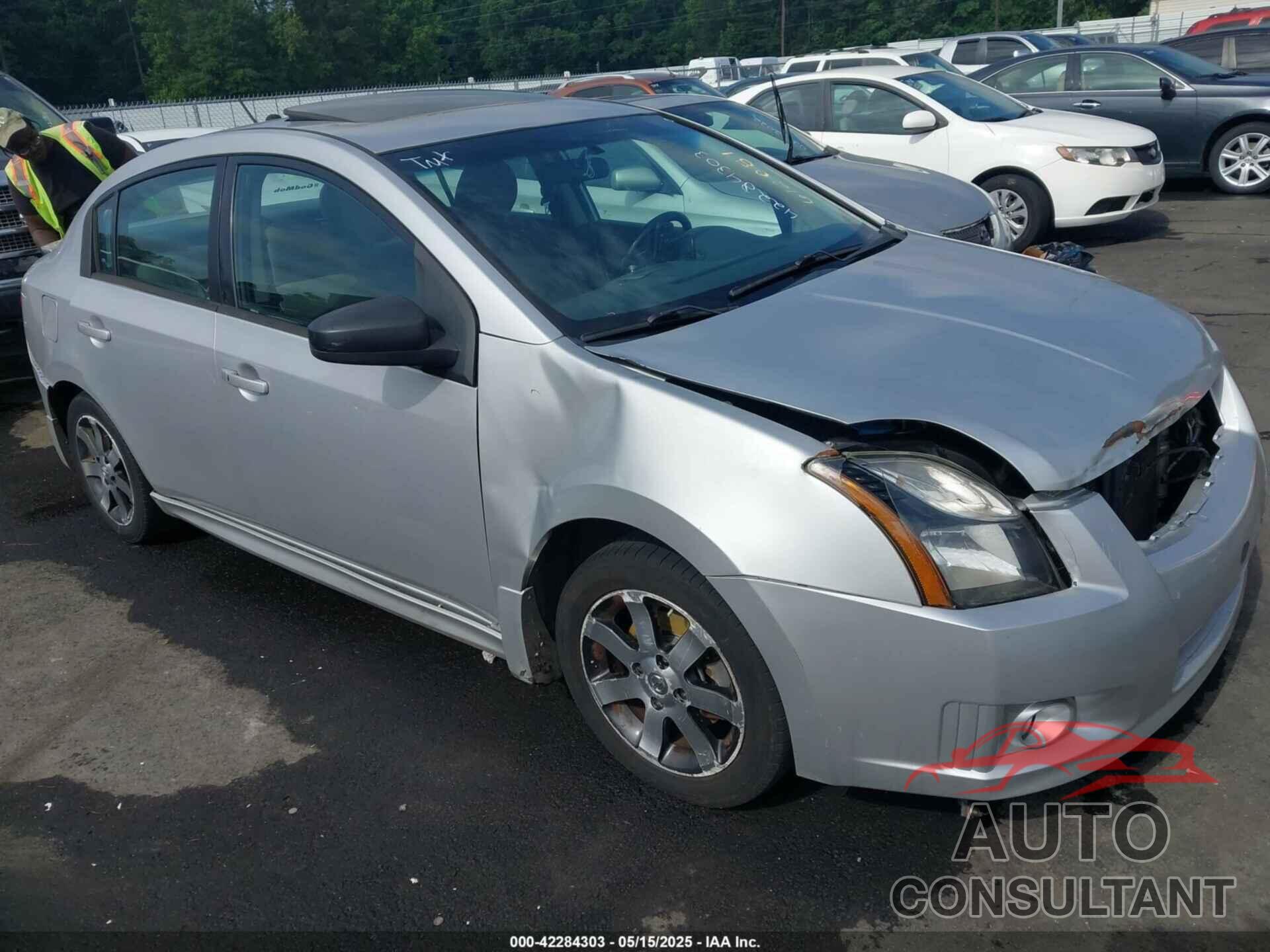 NISSAN SENTRA 2012 - 3N1AB6AP6CL612081