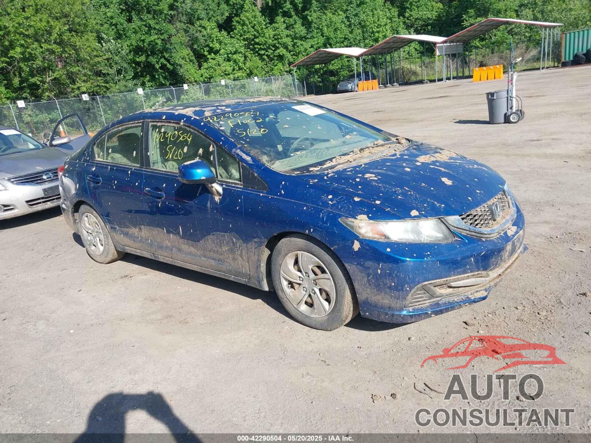 HONDA CIVIC 2013 - 2HGFB2F50DH570635