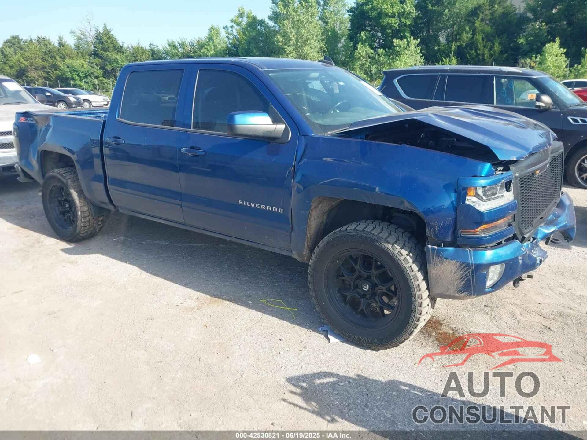 CHEVROLET SILVERADO 1500 2017 - 3GCUKREC6HG189392