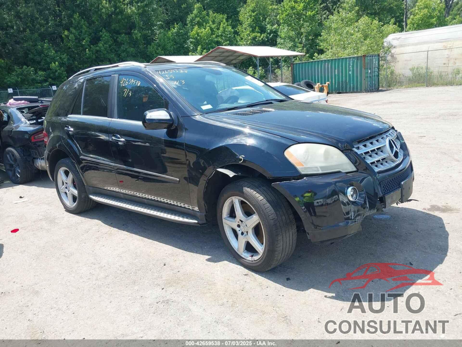 MERCEDES-BENZ ML 550 2009 - 4JGBB72E19A446004