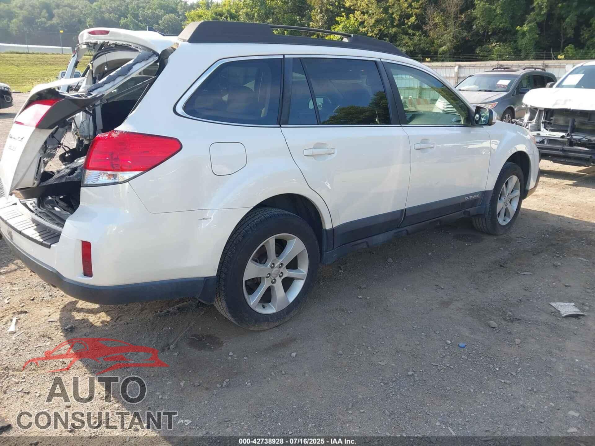 SUBARU OUTBACK 2014 - 4S4BRBCC7E3306338