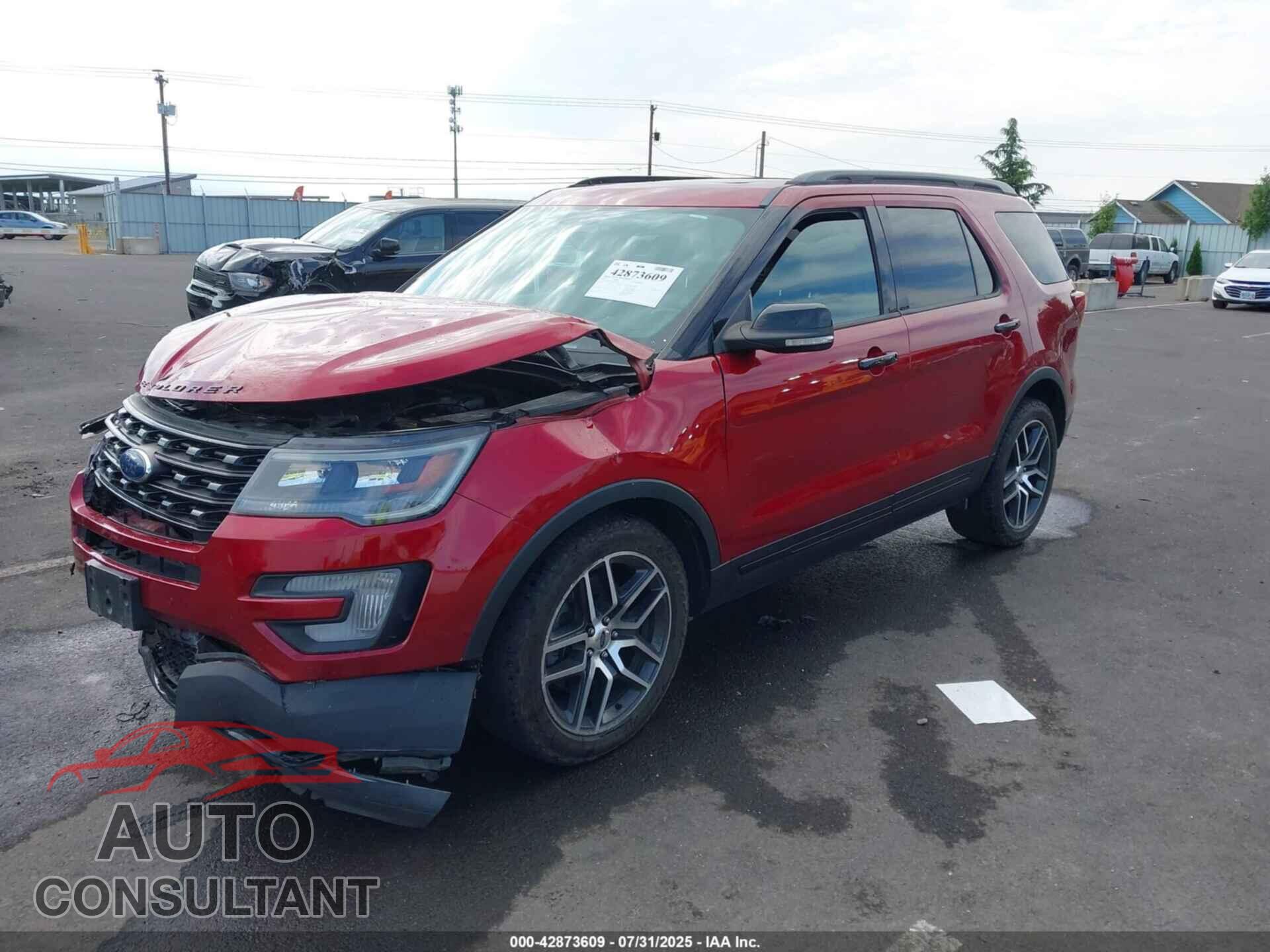 FORD EXPLORER 2017 - 1FM5K8GT4HGC48202