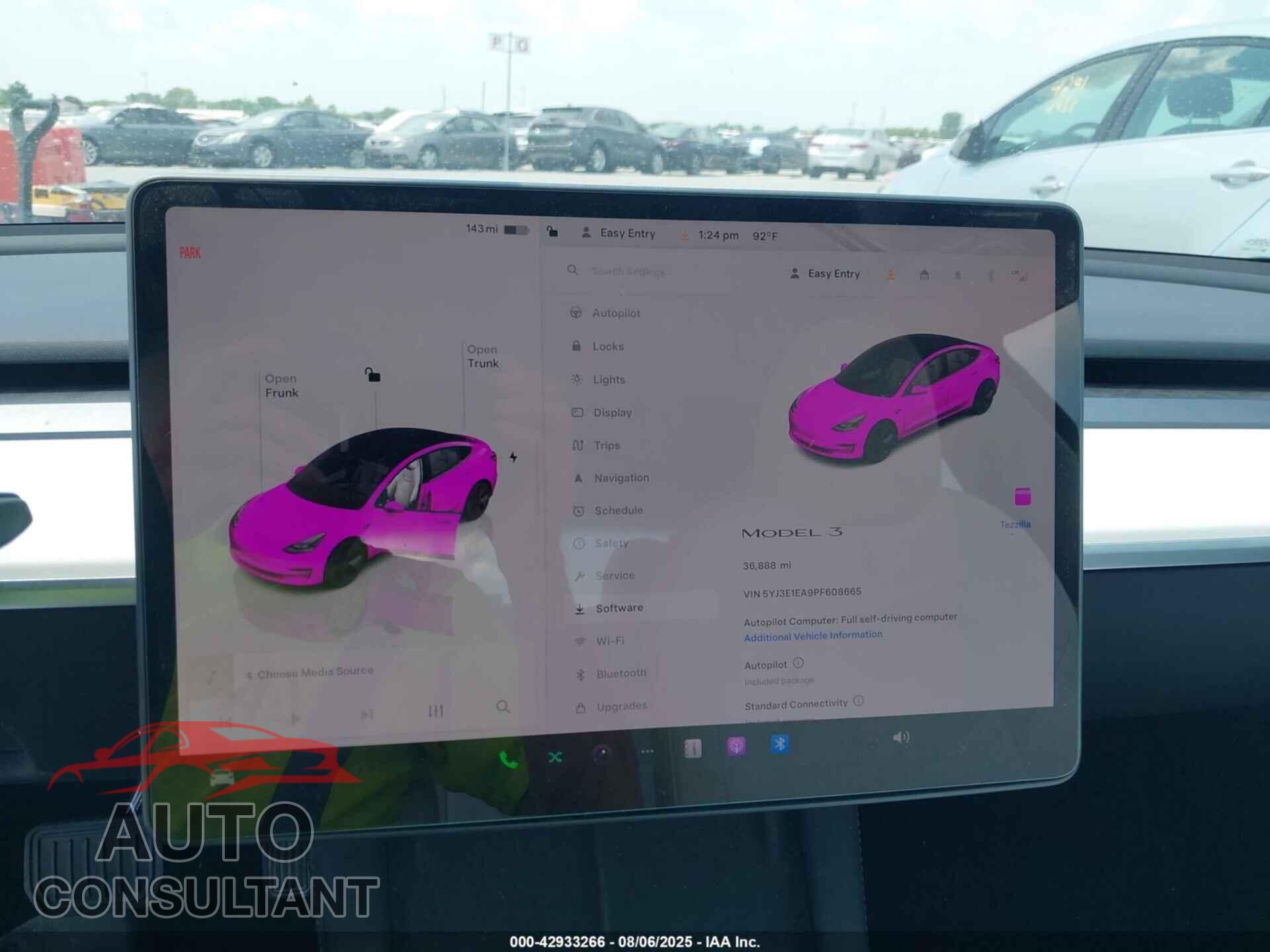 TESLA MODEL 3 2023 - 5YJ3E1EA9PF608665