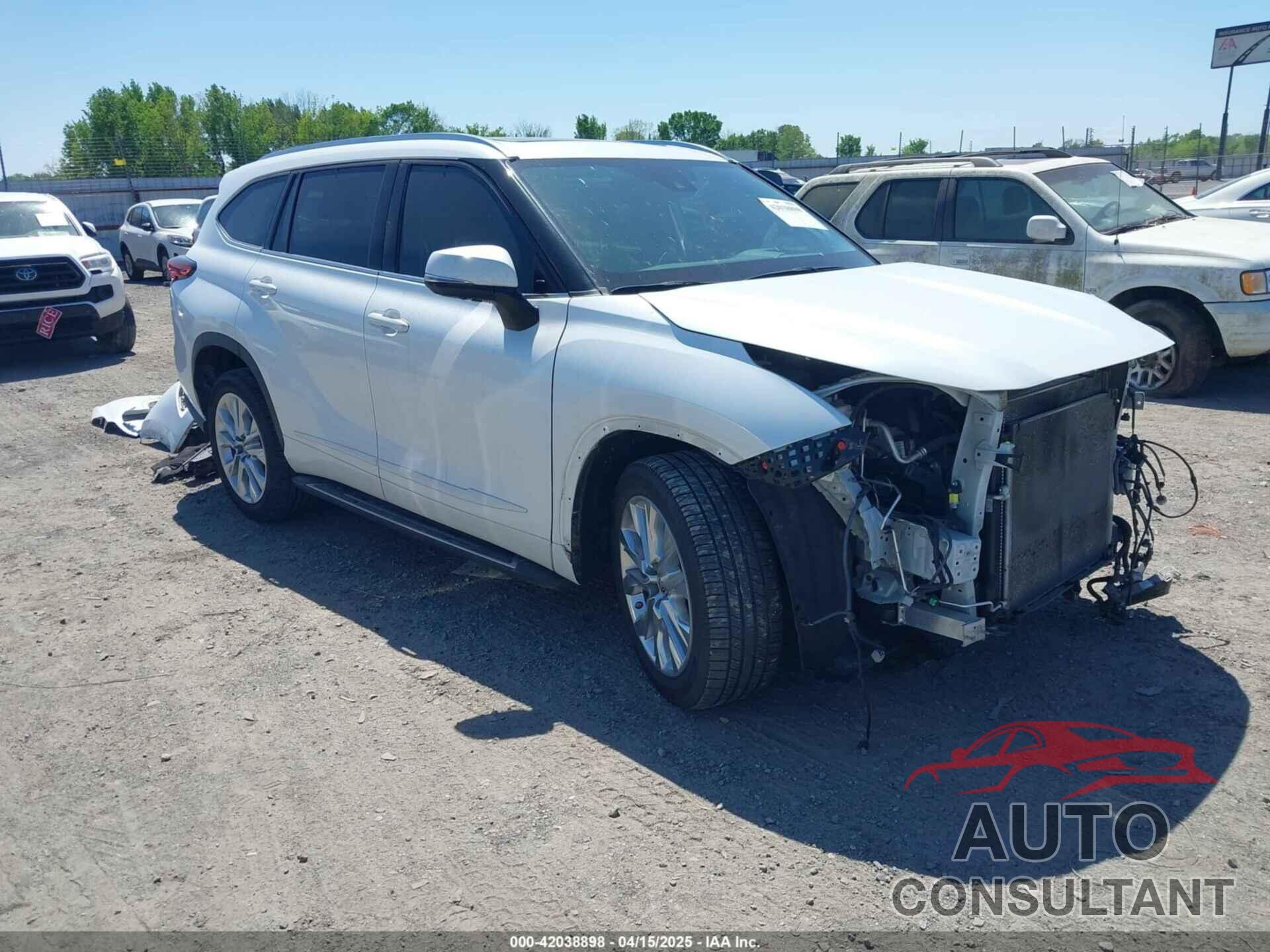 TOYOTA HIGHLANDER 2022 - 5TDYZRAH7NS093671