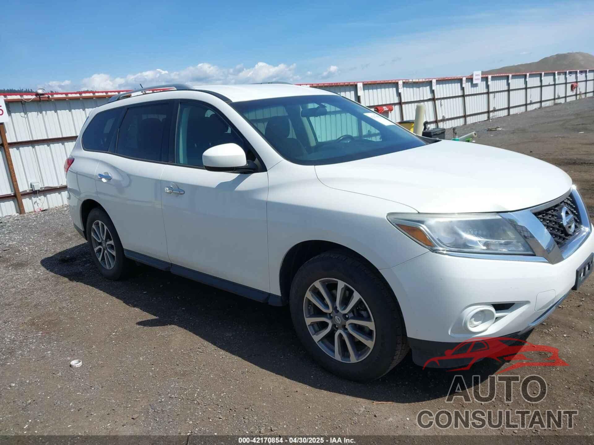 NISSAN PATHFINDER 2013 - 5N1AR2MM9DC630781