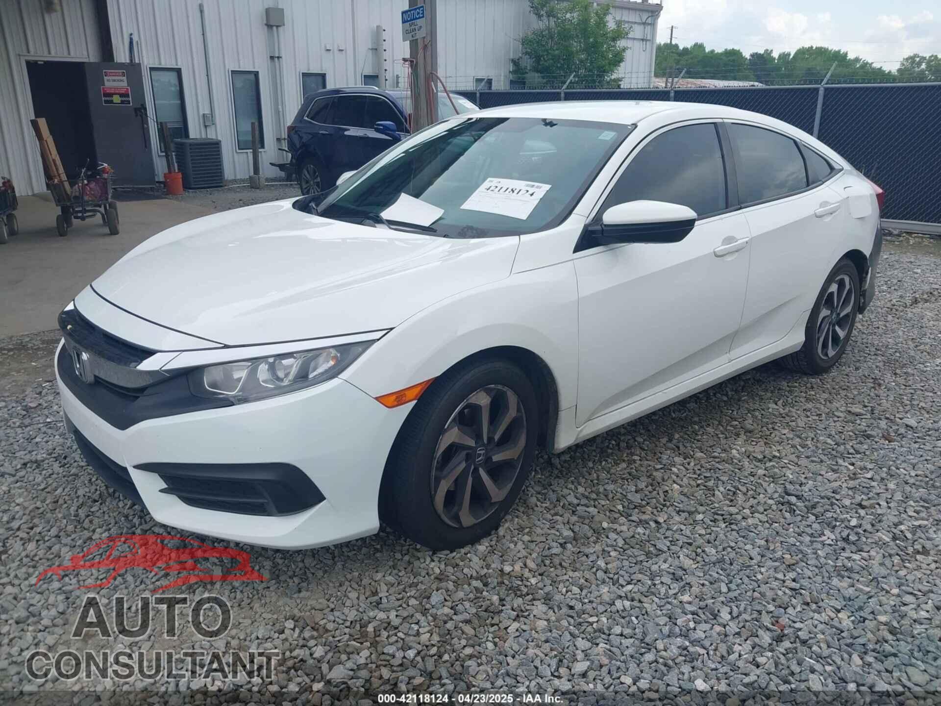 HONDA CIVIC 2017 - 19XFC2F58HE010262