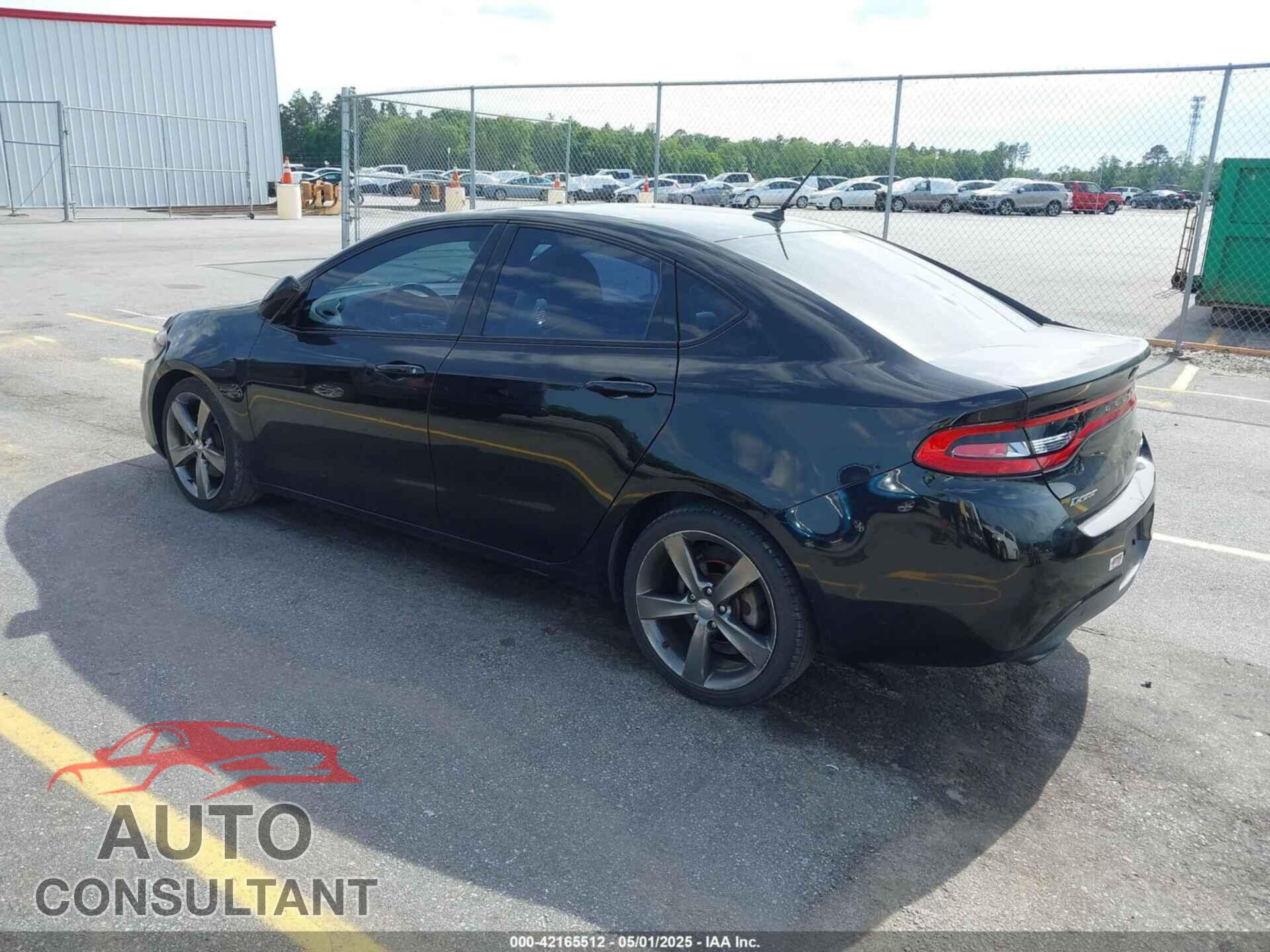 DODGE DART 2015 - 1C3CDFEBXFD200369