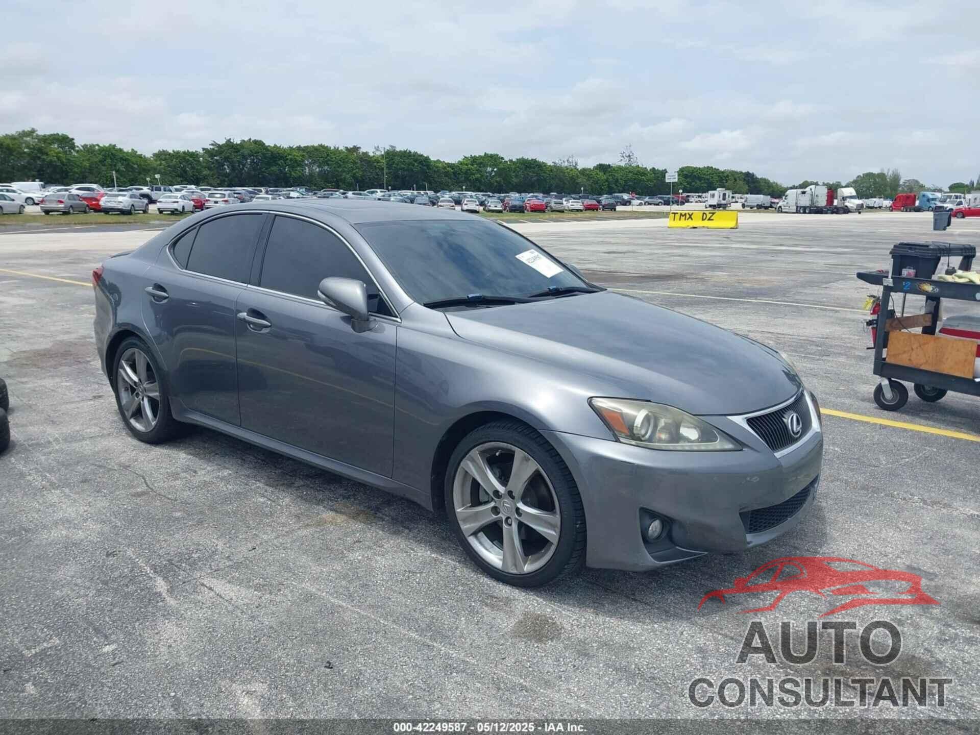 LEXUS IS 250 2012 - JTHBF5C28C5163650