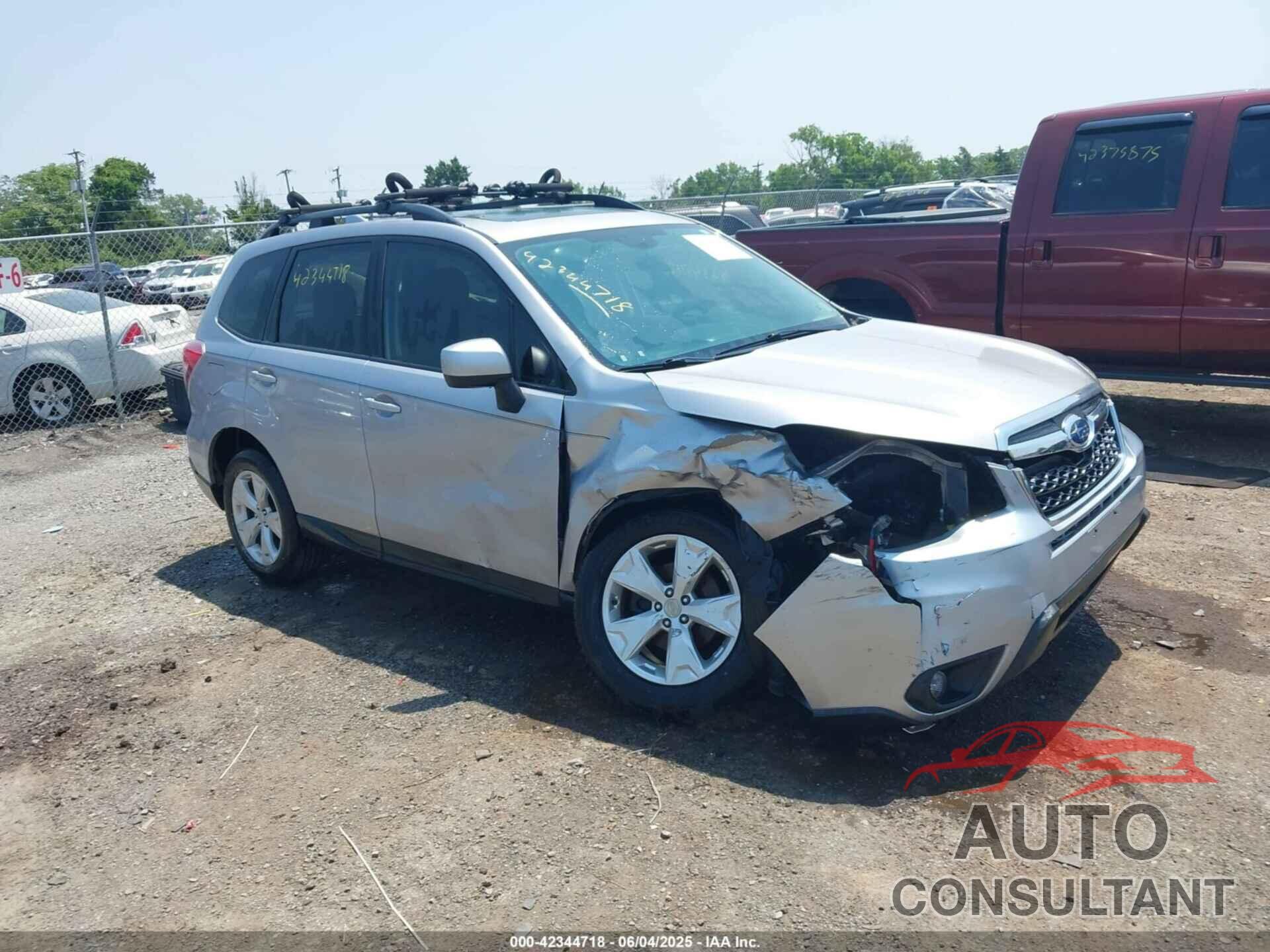 SUBARU FORESTER 2016 - JF2SJAFC7GH536020