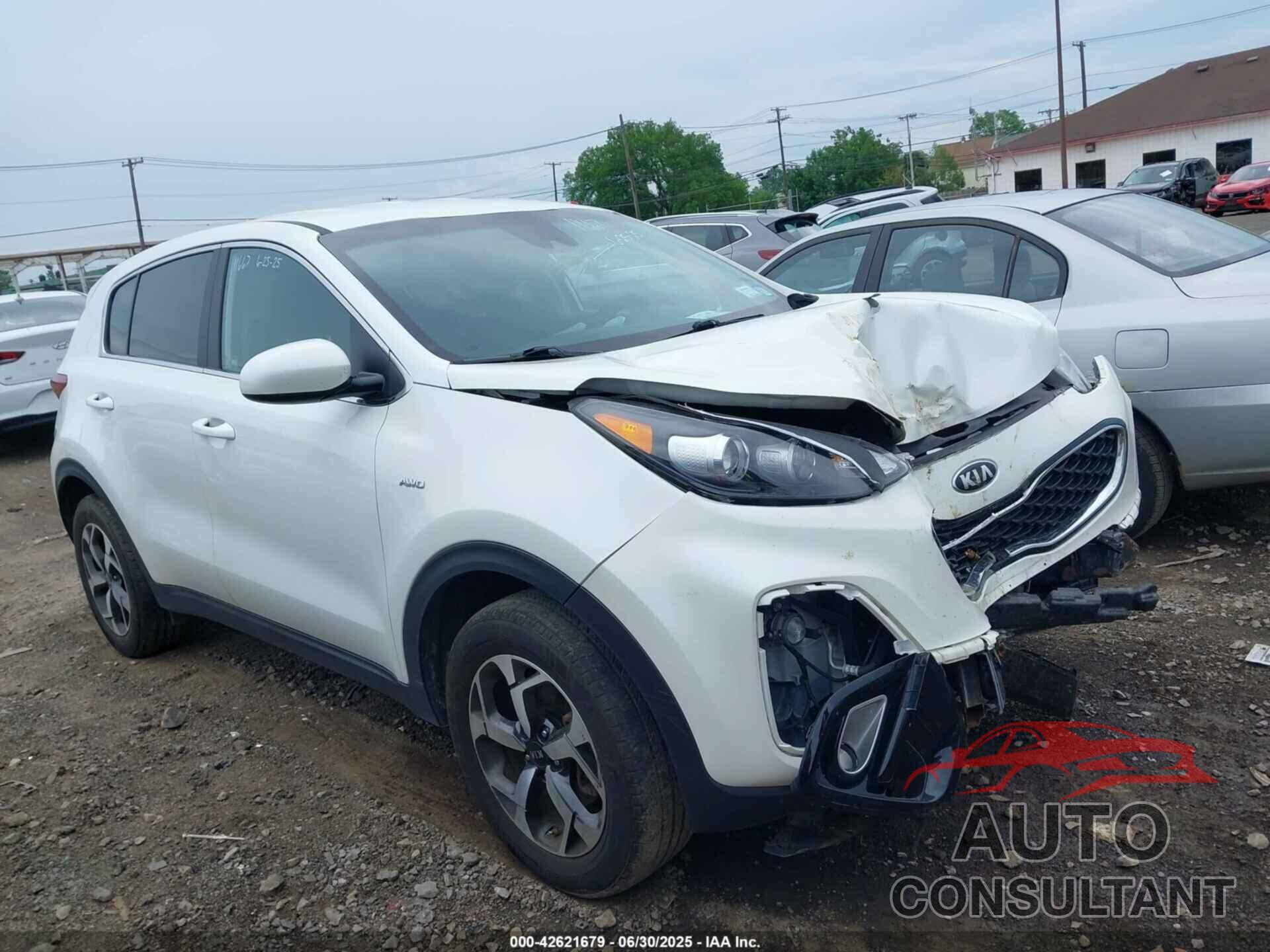 KIA SPORTAGE 2022 - KNDPMCAC9N7964821