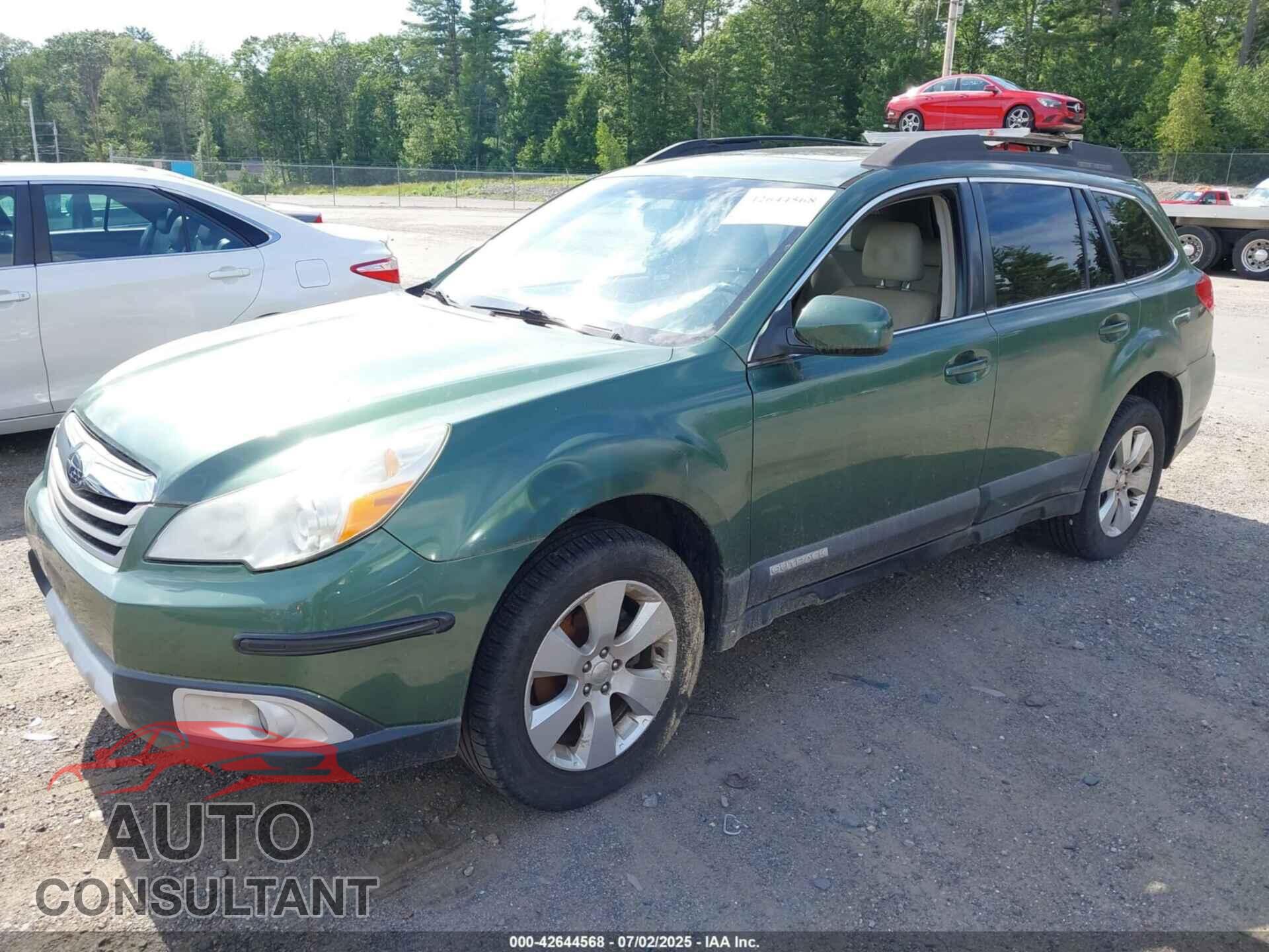 SUBARU OUTBACK 2010 - 4S4BRBKC5A3329256