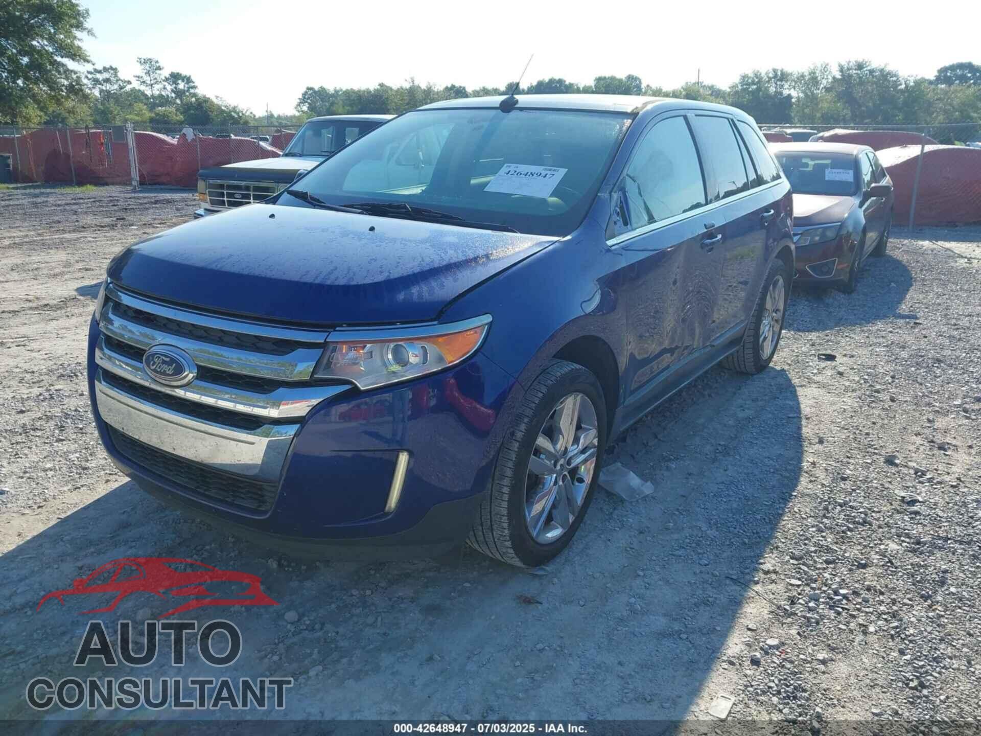 FORD EDGE 2013 - 2FMDK3K93DBA10465
