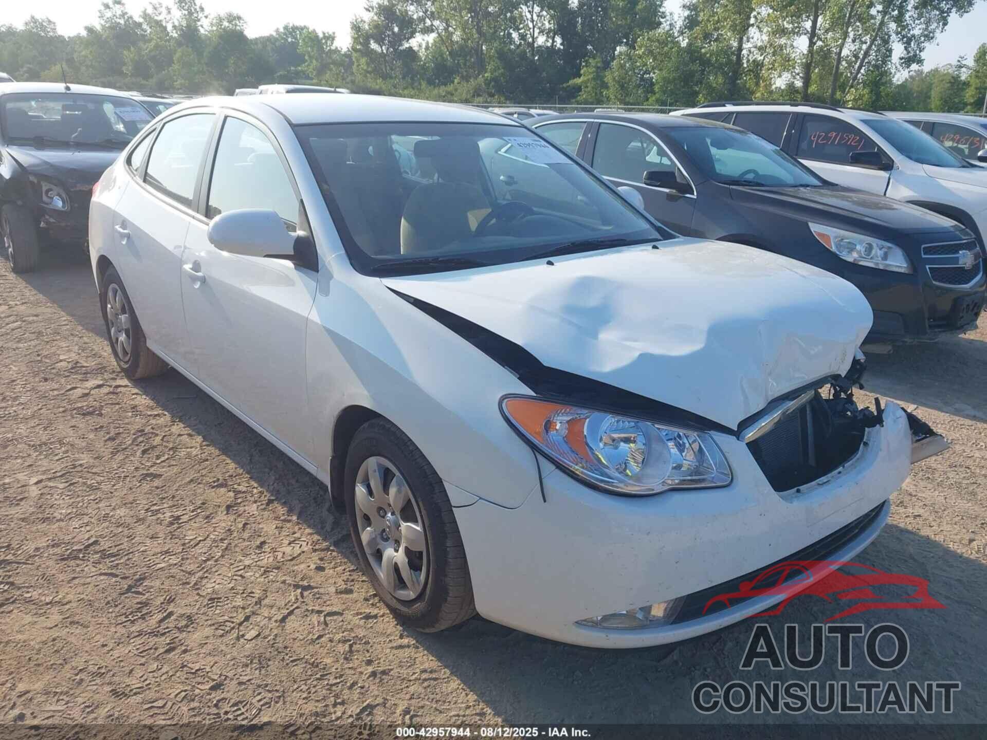 HYUNDAI ELANTRA 2009 - KMHDU46D59U589488