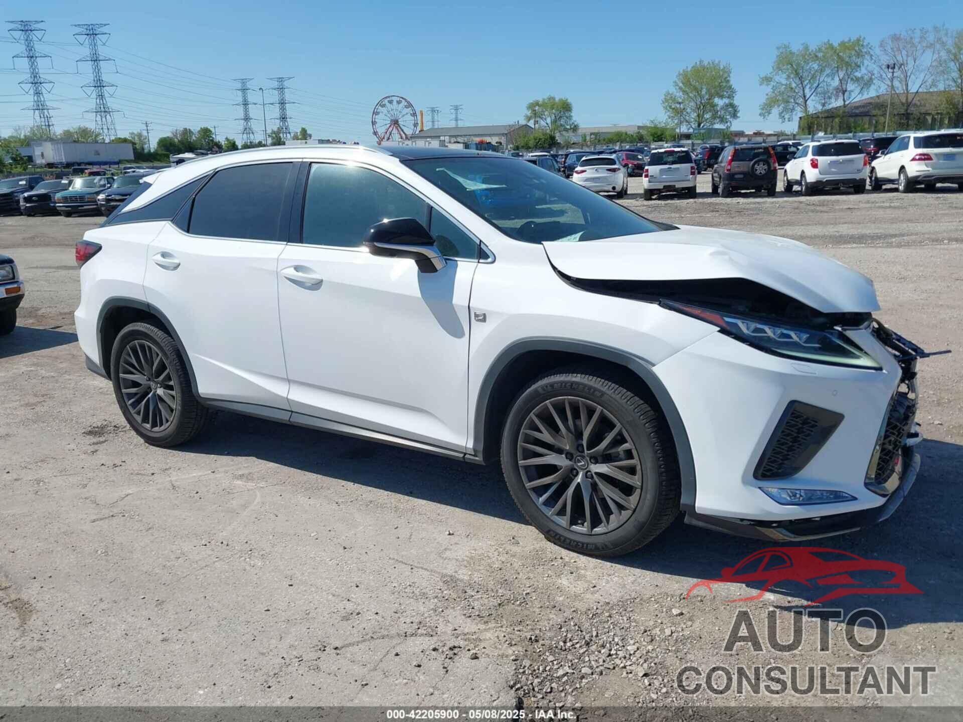 LEXUS RX 350 2022 - 2T2YZMDA0NC316168