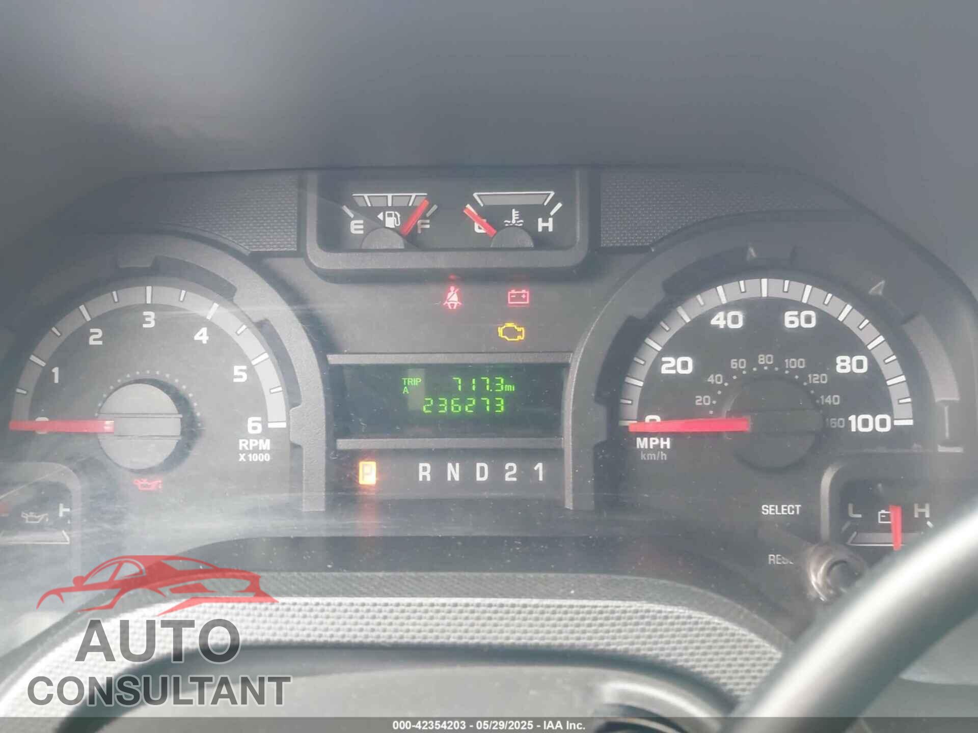 FORD E-150 2010 - 1FTNE1EW1ADA91820