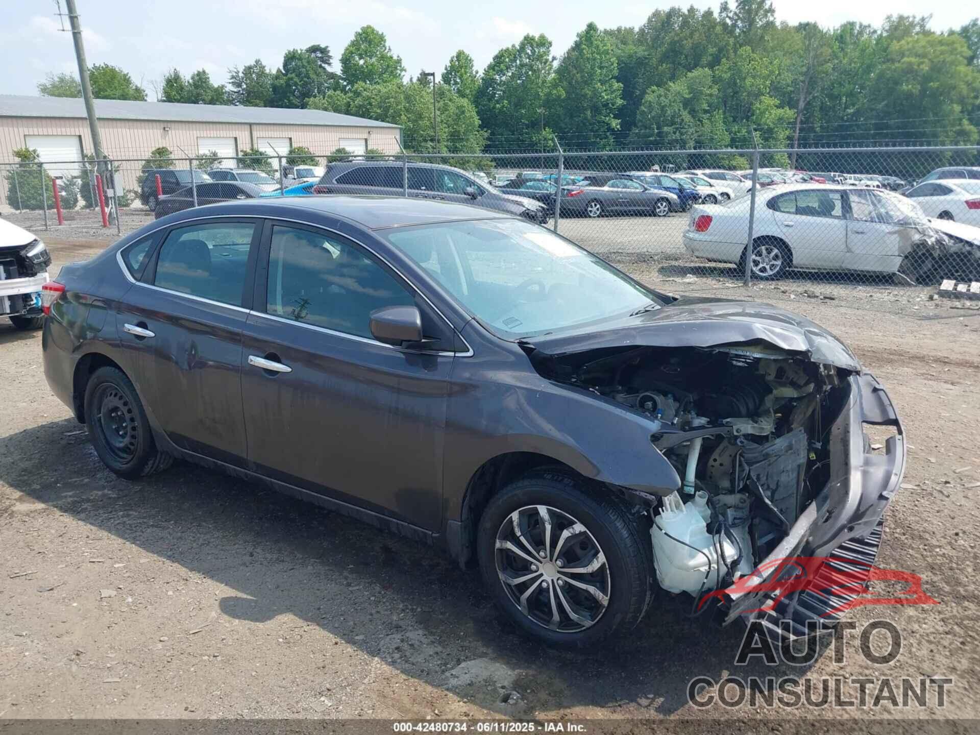 NISSAN SENTRA 2013 - 3N1AB7AP0DL640658