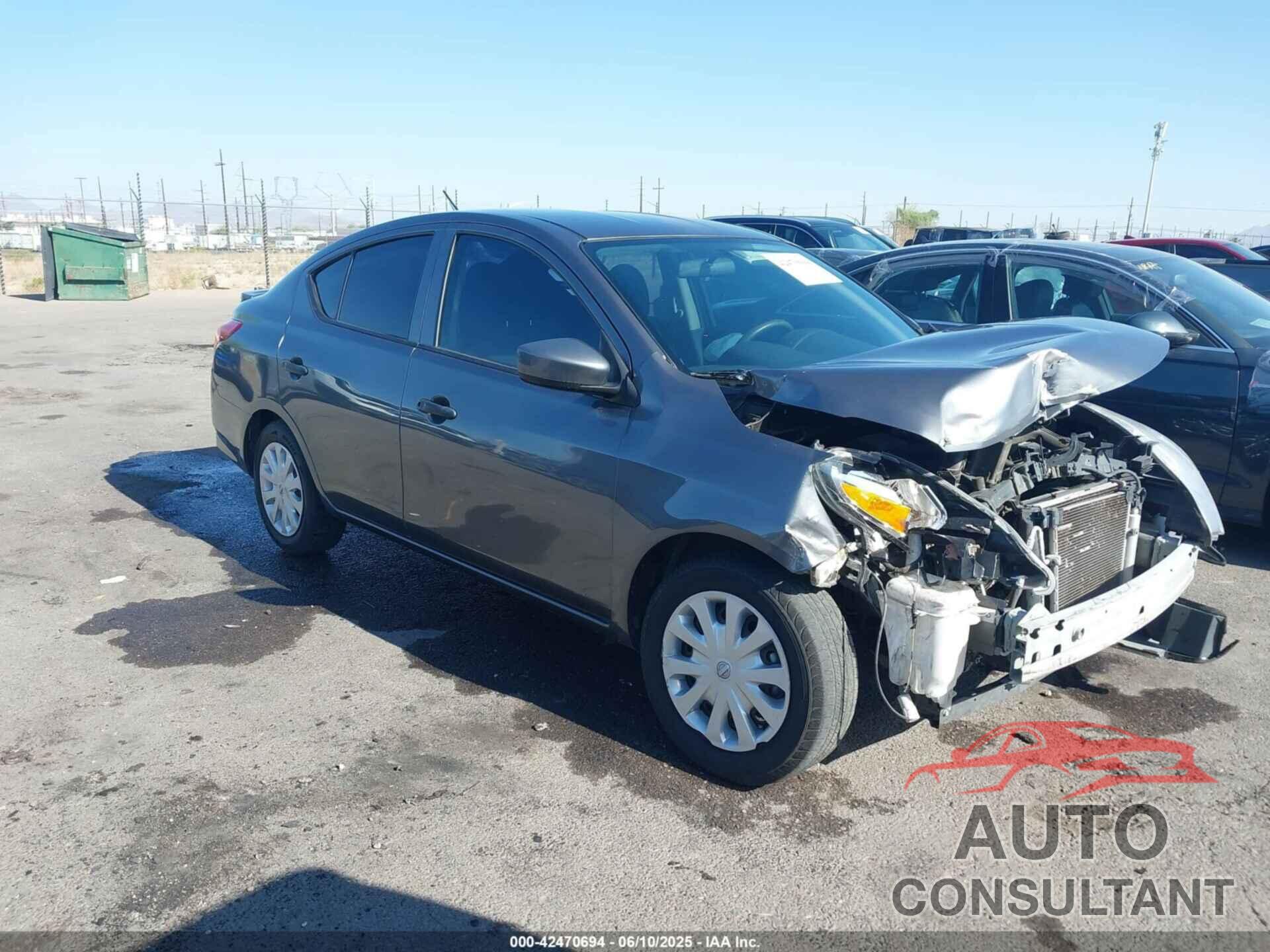 NISSAN VERSA 2019 - 3N1CN7AP9KL839138