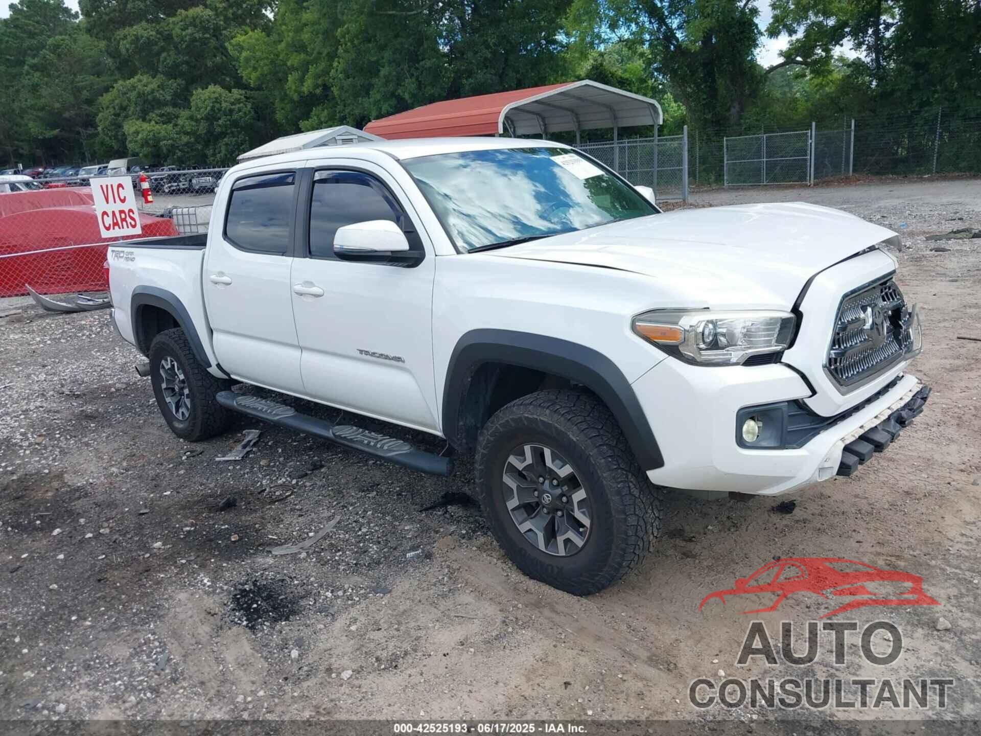 TOYOTA TACOMA 2017 - 5TFAZ5CNXHX025361