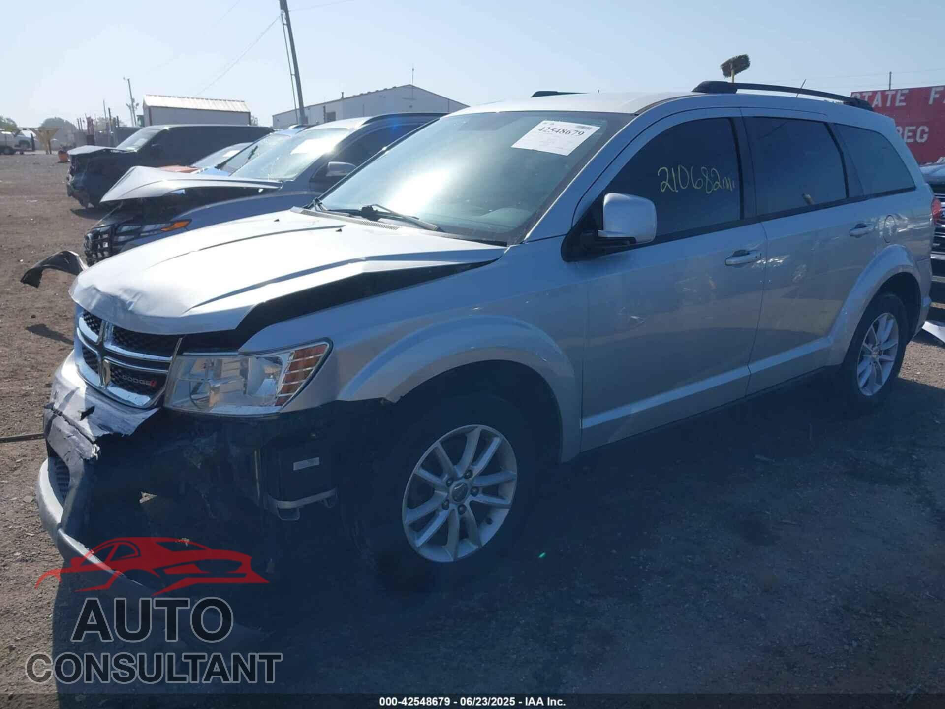 DODGE JOURNEY 2013 - 3C4PDCBG3DT564295