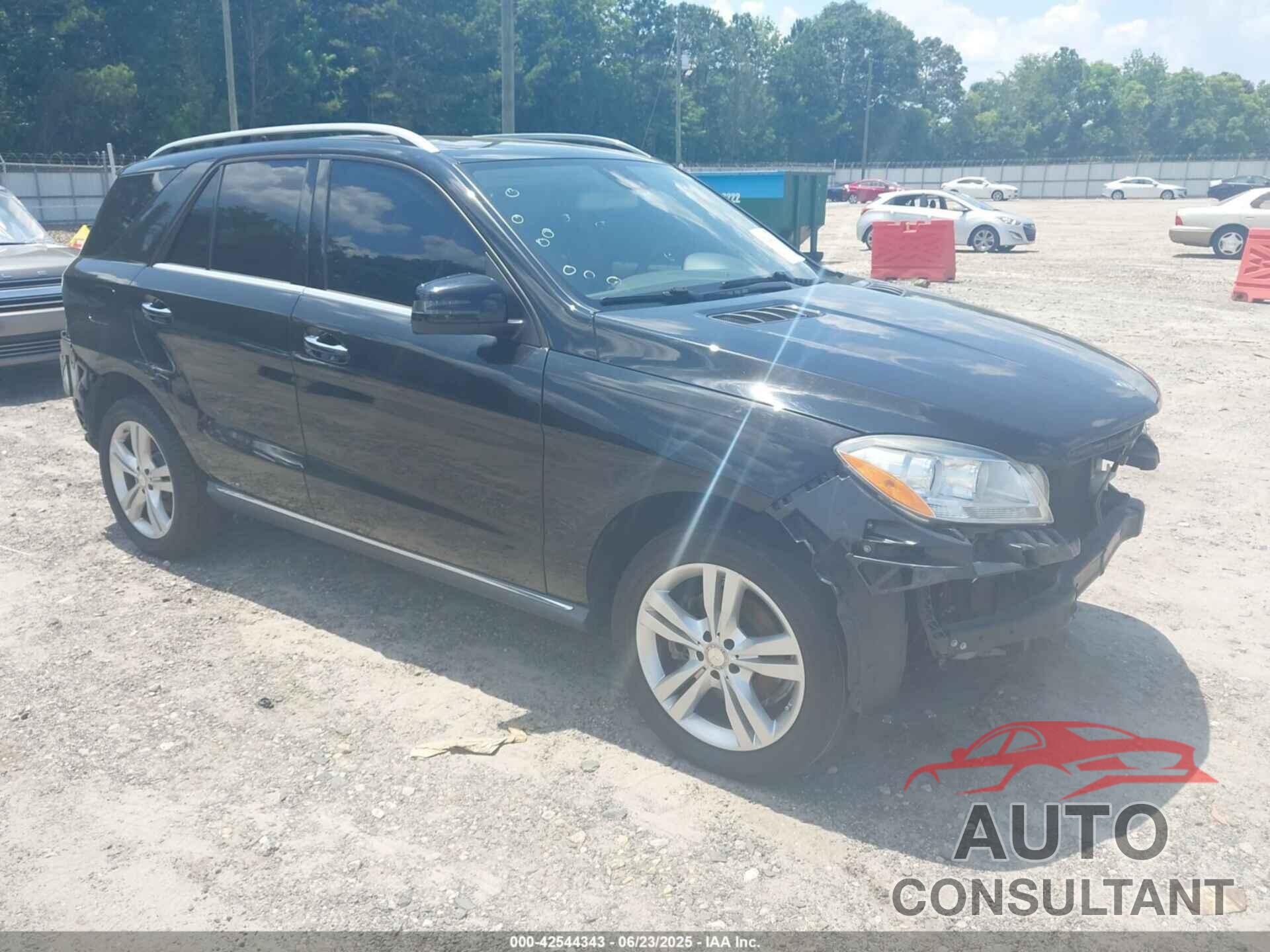 MERCEDES-BENZ ML 350 2015 - 4JGDA5JB2FA604188