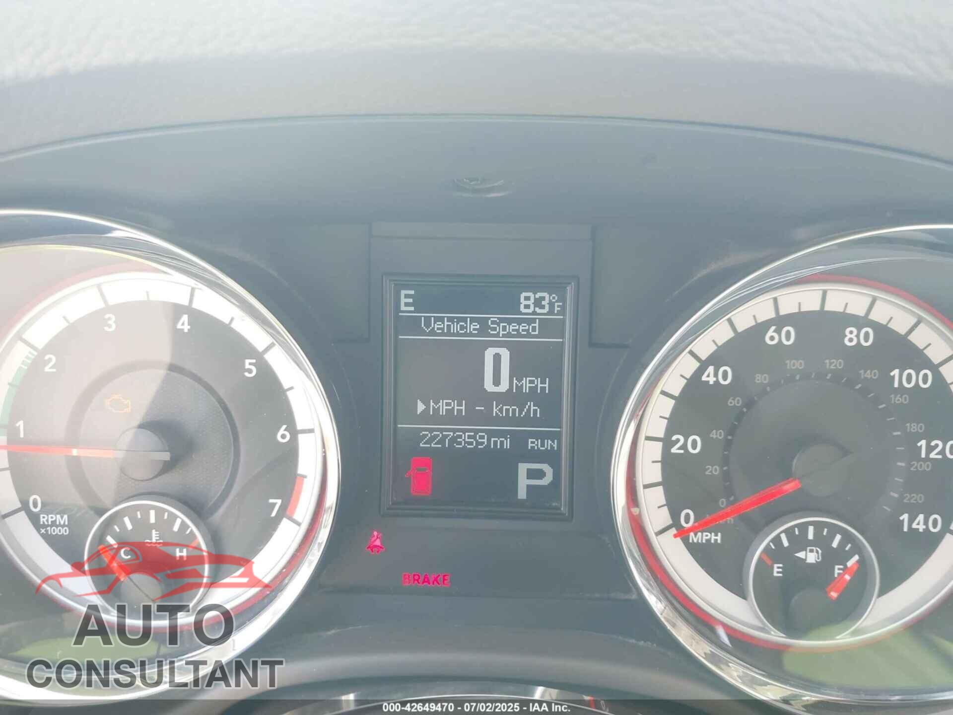 DODGE DURANGO 2011 - 1D4RD4GG8BC634117