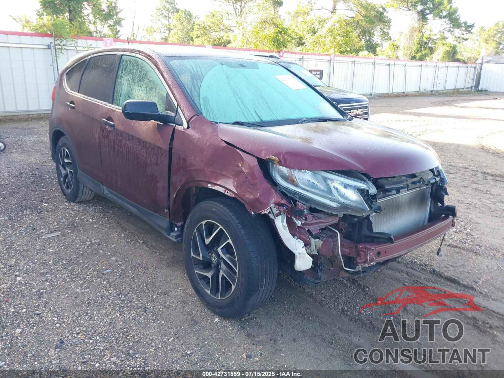 HONDA CR-V 2016 - 2HKRM3H44GH569533