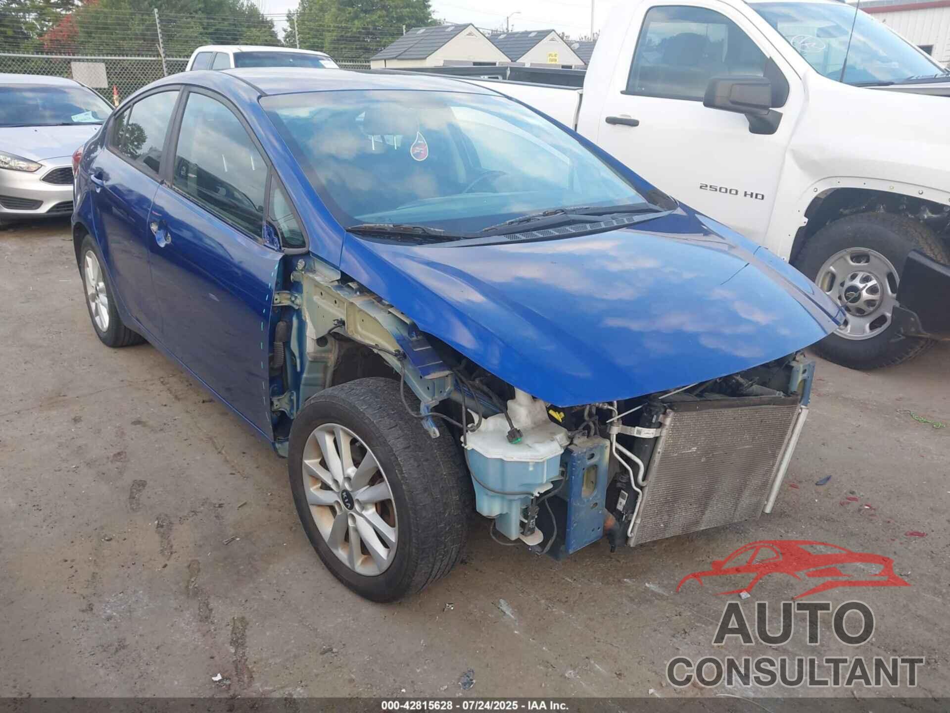 KIA FORTE 2017 - 3KPFL4A72HE108921