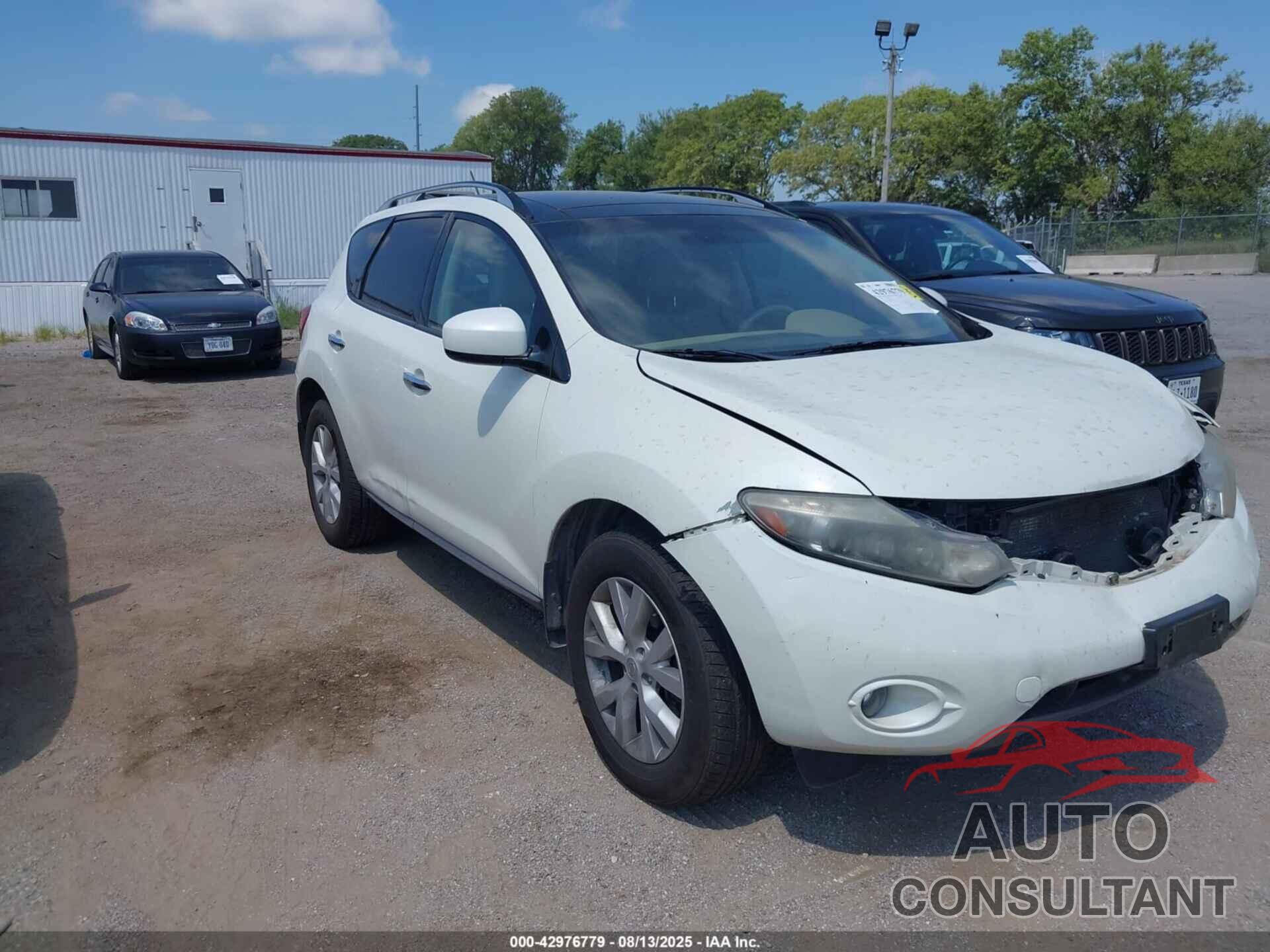 NISSAN MURANO 2009 - JN8AZ18WX9W204540