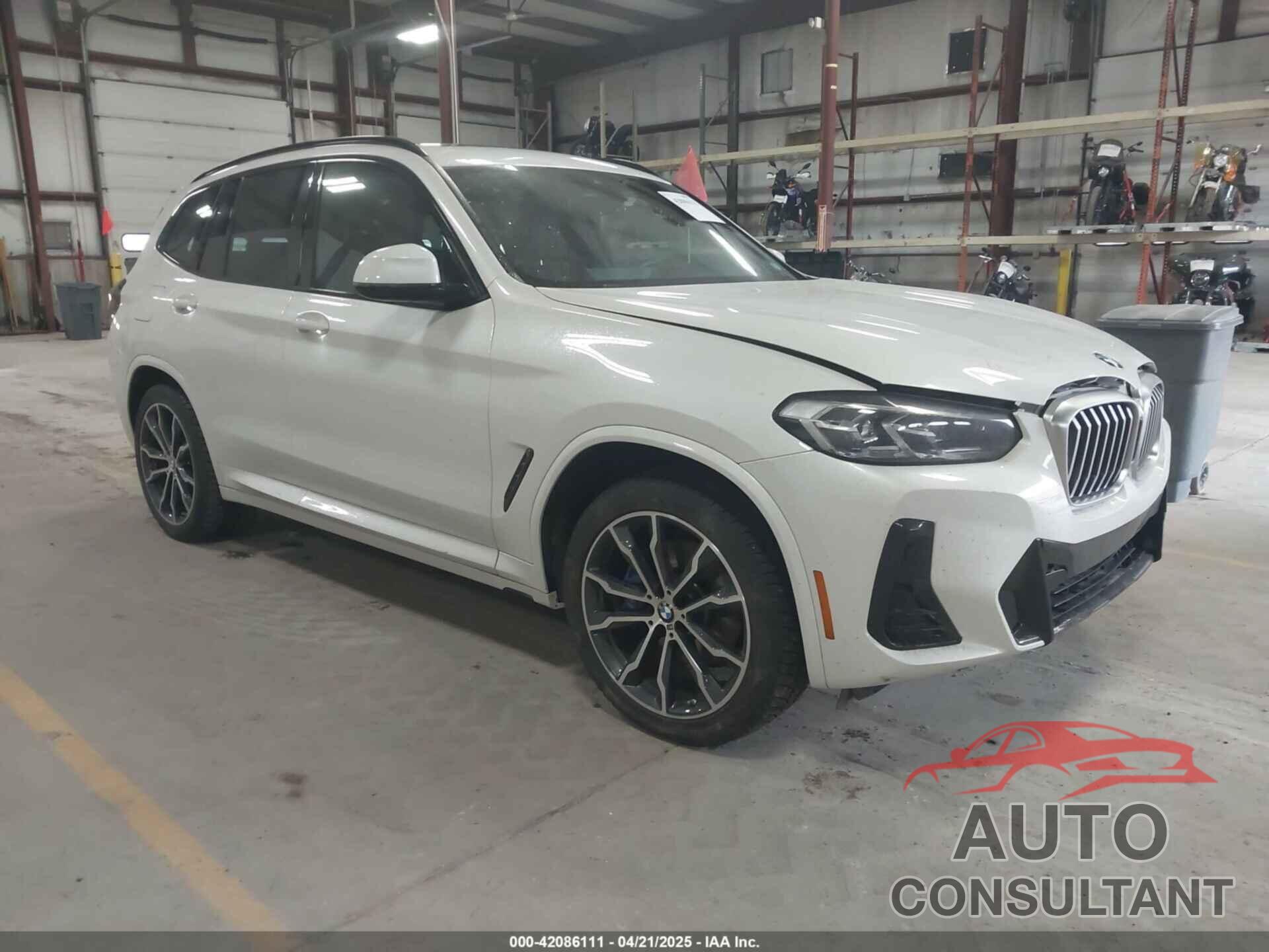 BMW X3 2022 - 5UX53DP02N9K40520