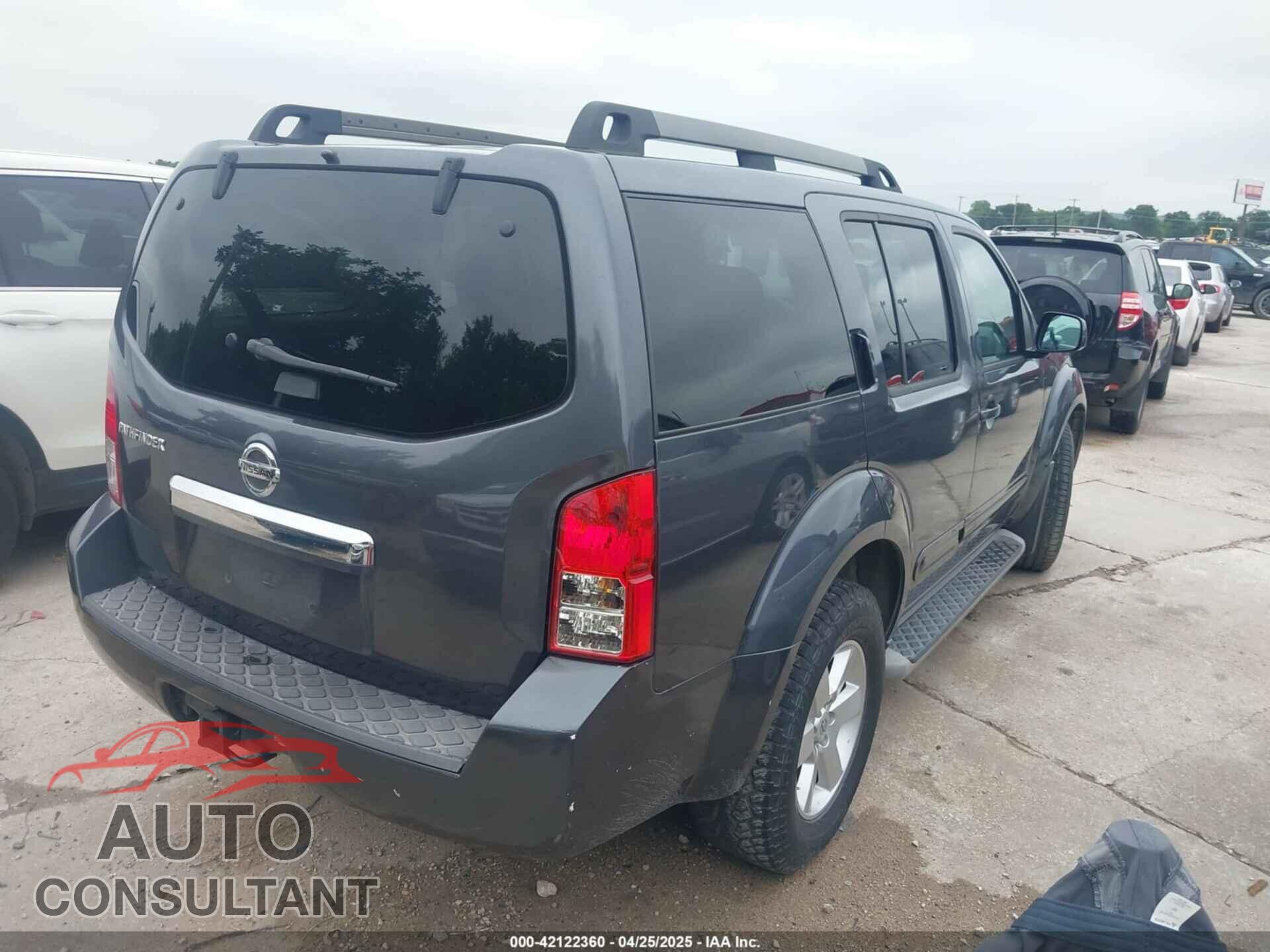 NISSAN PATHFINDER 2012 - 5N1AR1NN2CC626071