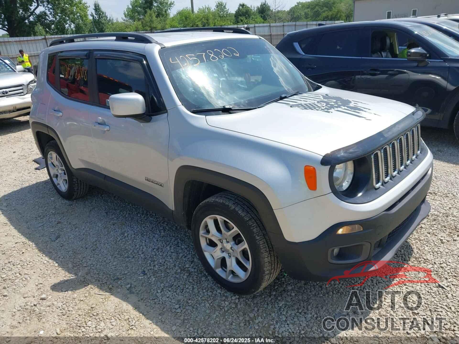 JEEP RENEGADE 2018 - ZACCJBBBXJPJ38786