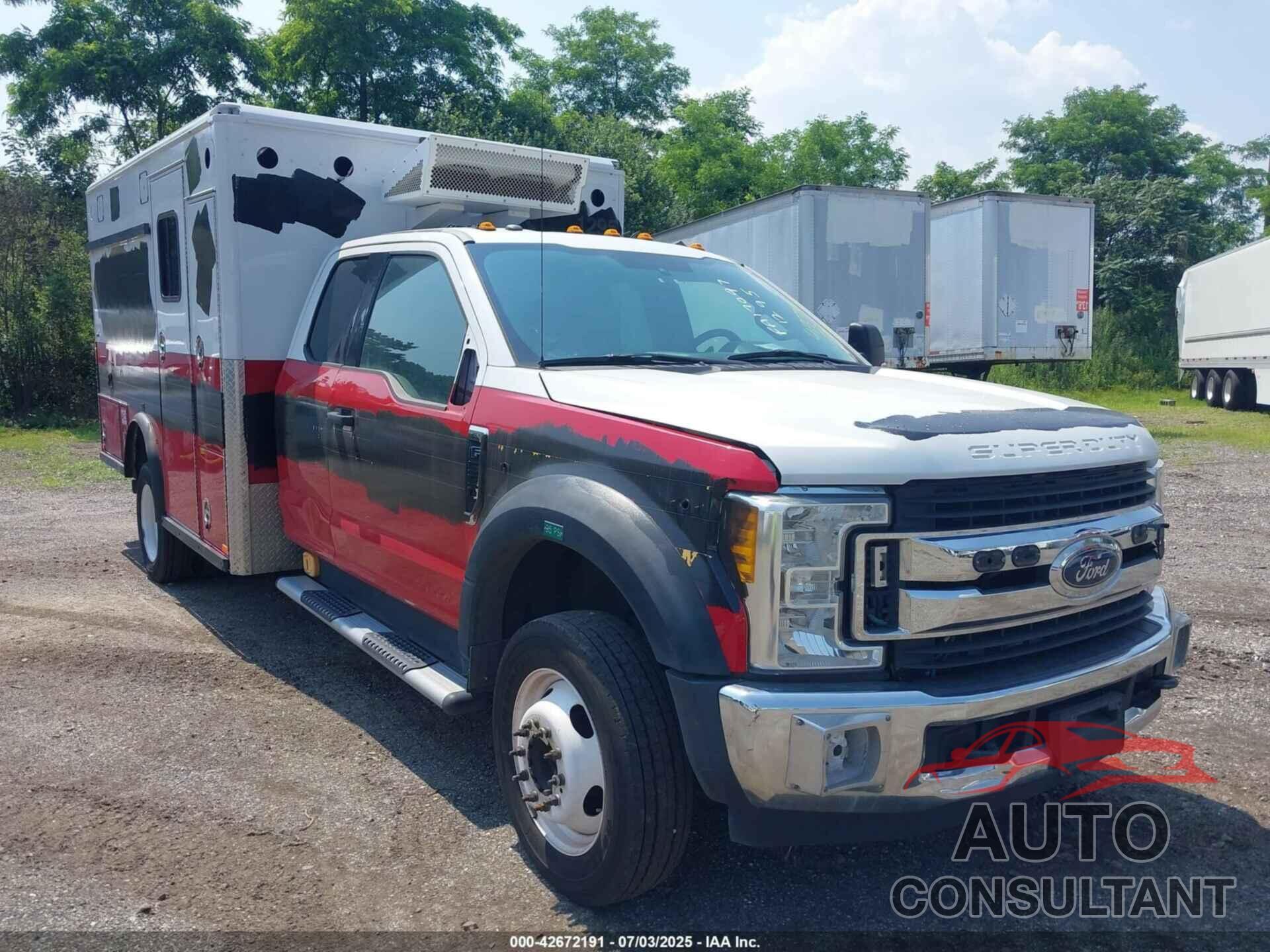 FORD F-550 CHASSIS 2017 - 1FD0X5HT3HEC91188