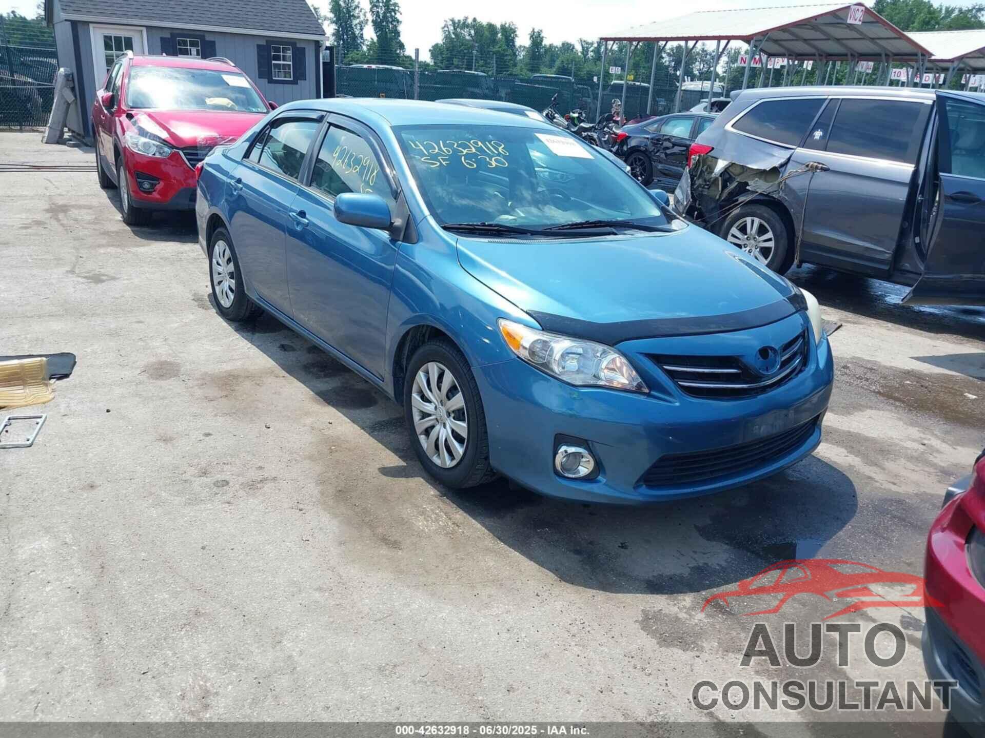 TOYOTA COROLLA 2013 - 5YFBU4EE4DP207981