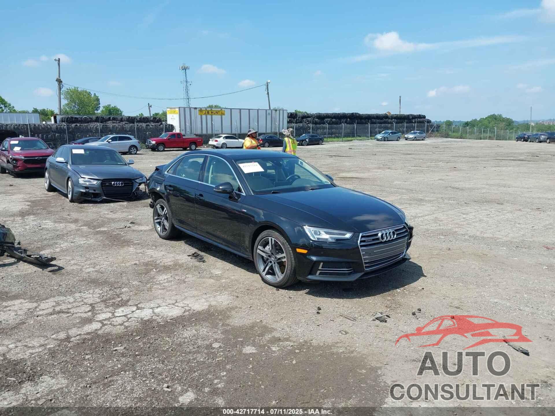 AUDI A4 2018 - WAUENAF40JN002324