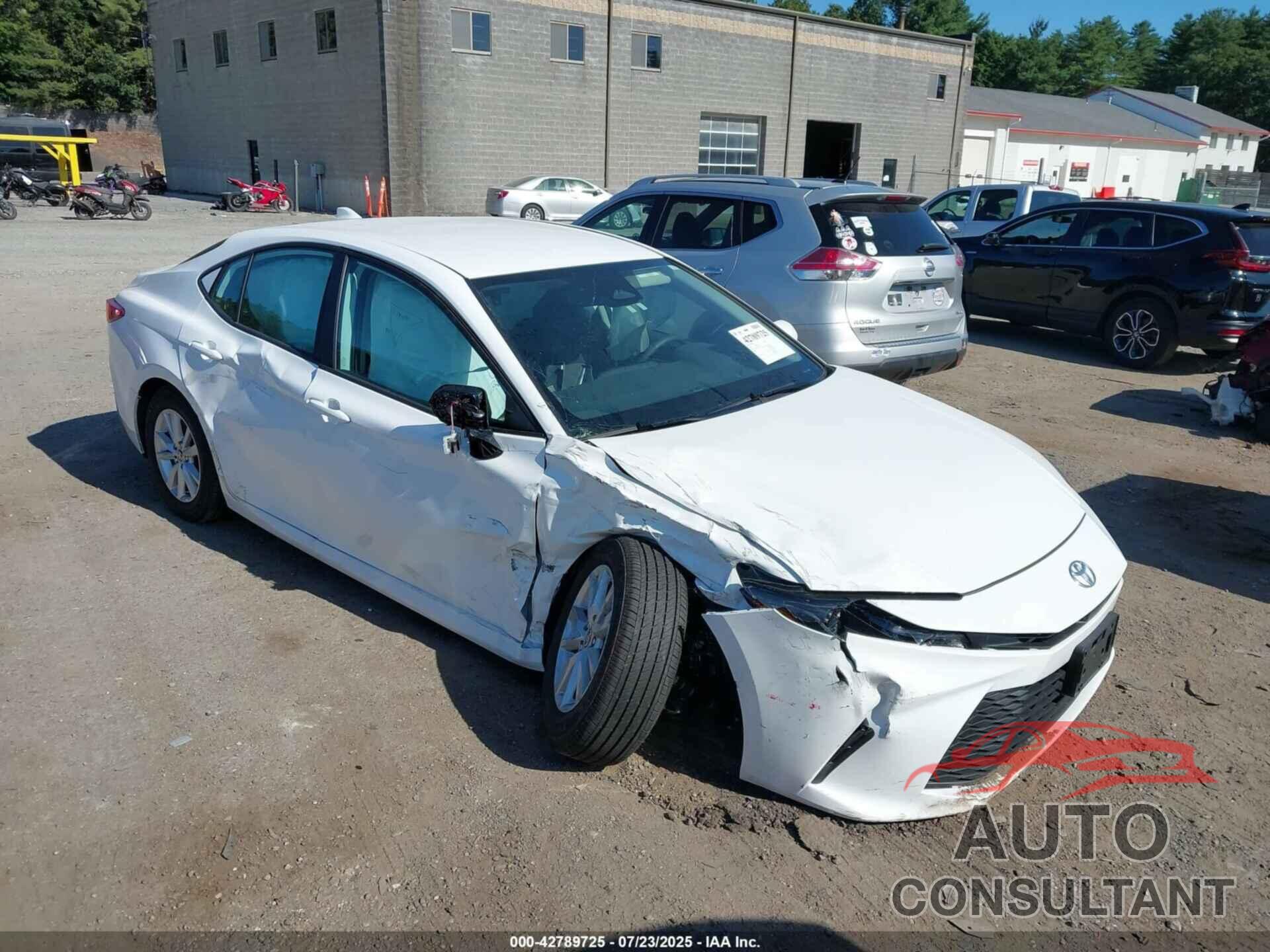 TOYOTA CAMRY 2025 - 4T1DBADK5SU009183