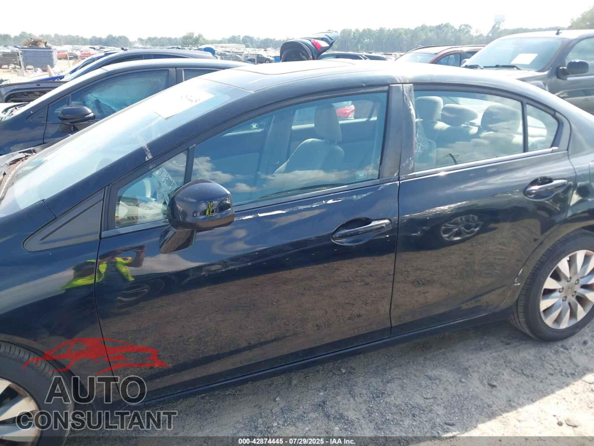 HONDA CIVIC 2012 - 2HGFB2F87CH334329