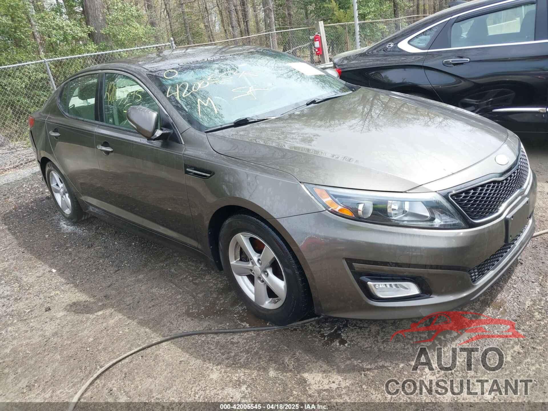 KIA OPTIMA 2014 - 5XXGM4A70EG290199