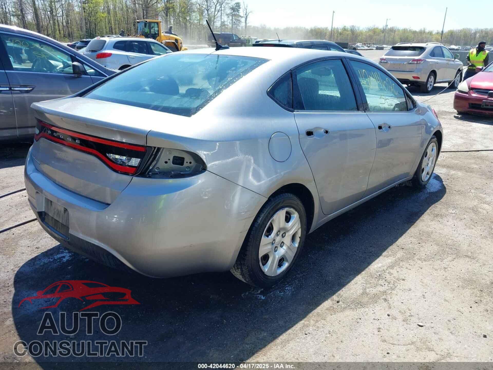 DODGE DART 2015 - 1C3CDFAA7FD337122