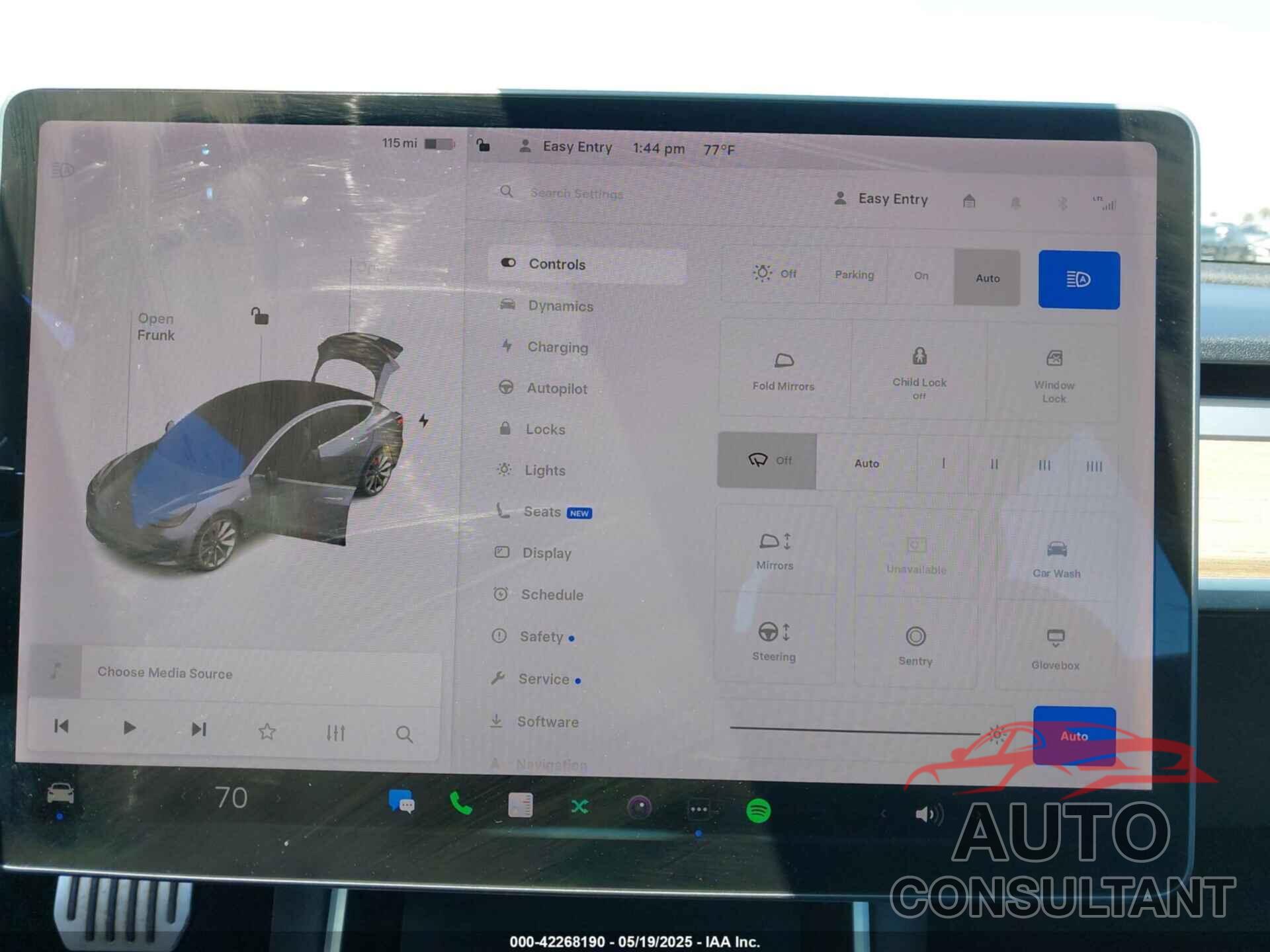TESLA MODEL 3 2018 - 5YJ3E1EB8JF105886