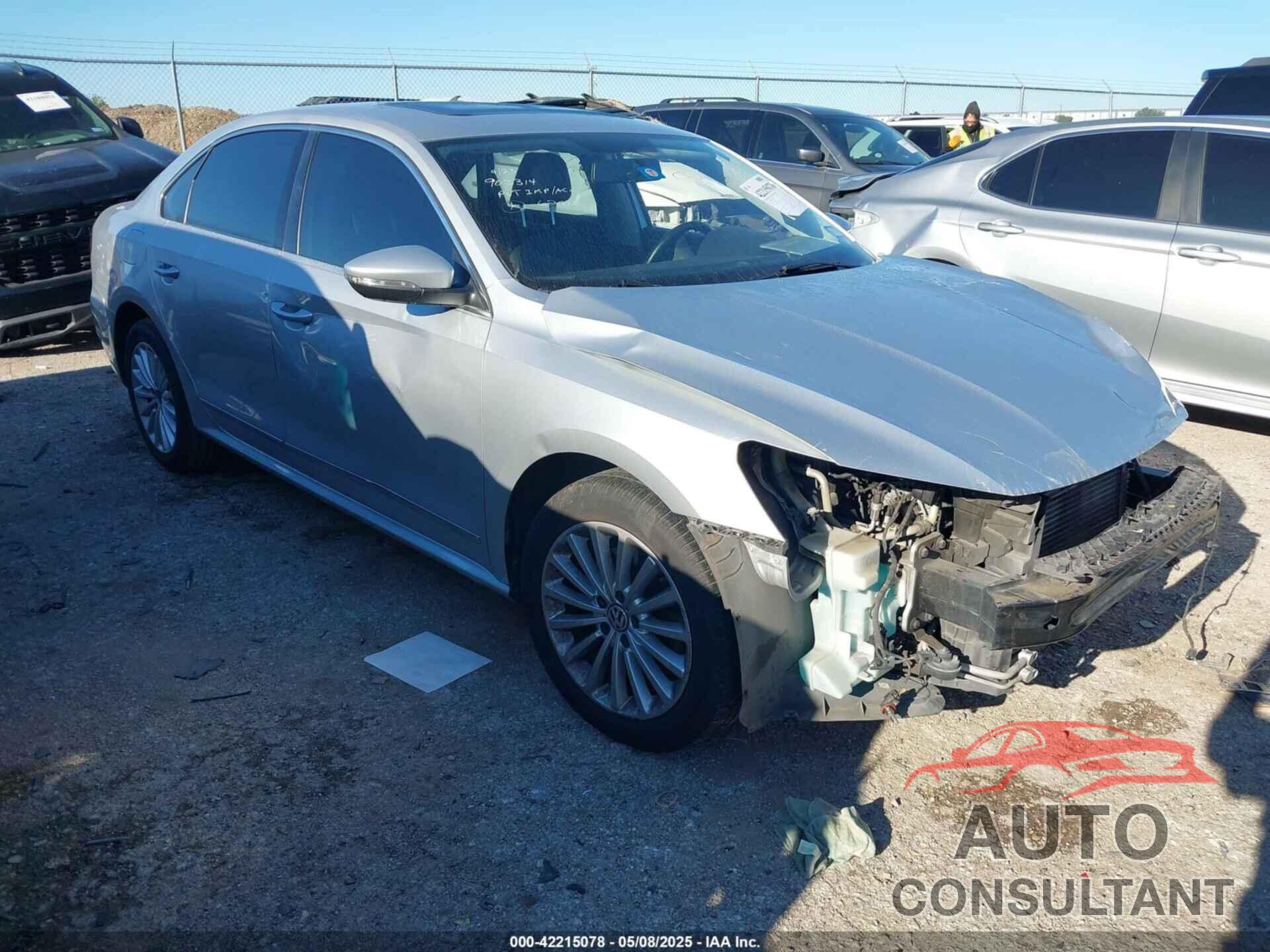 VOLKSWAGEN PASSAT 2017 - 1VWBT7A35HC005395