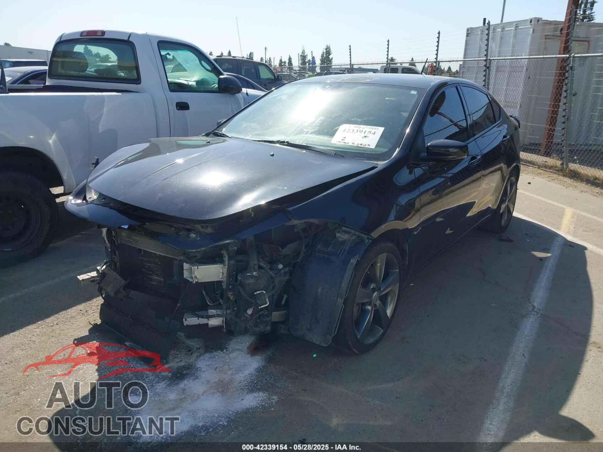 DODGE DART 2015 - 1C3CDFEB7FD278401