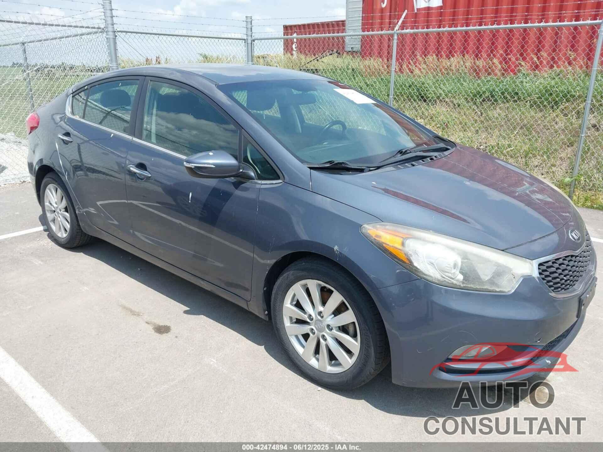 KIA FORTE 2014 - KNAFX4A87E5162247
