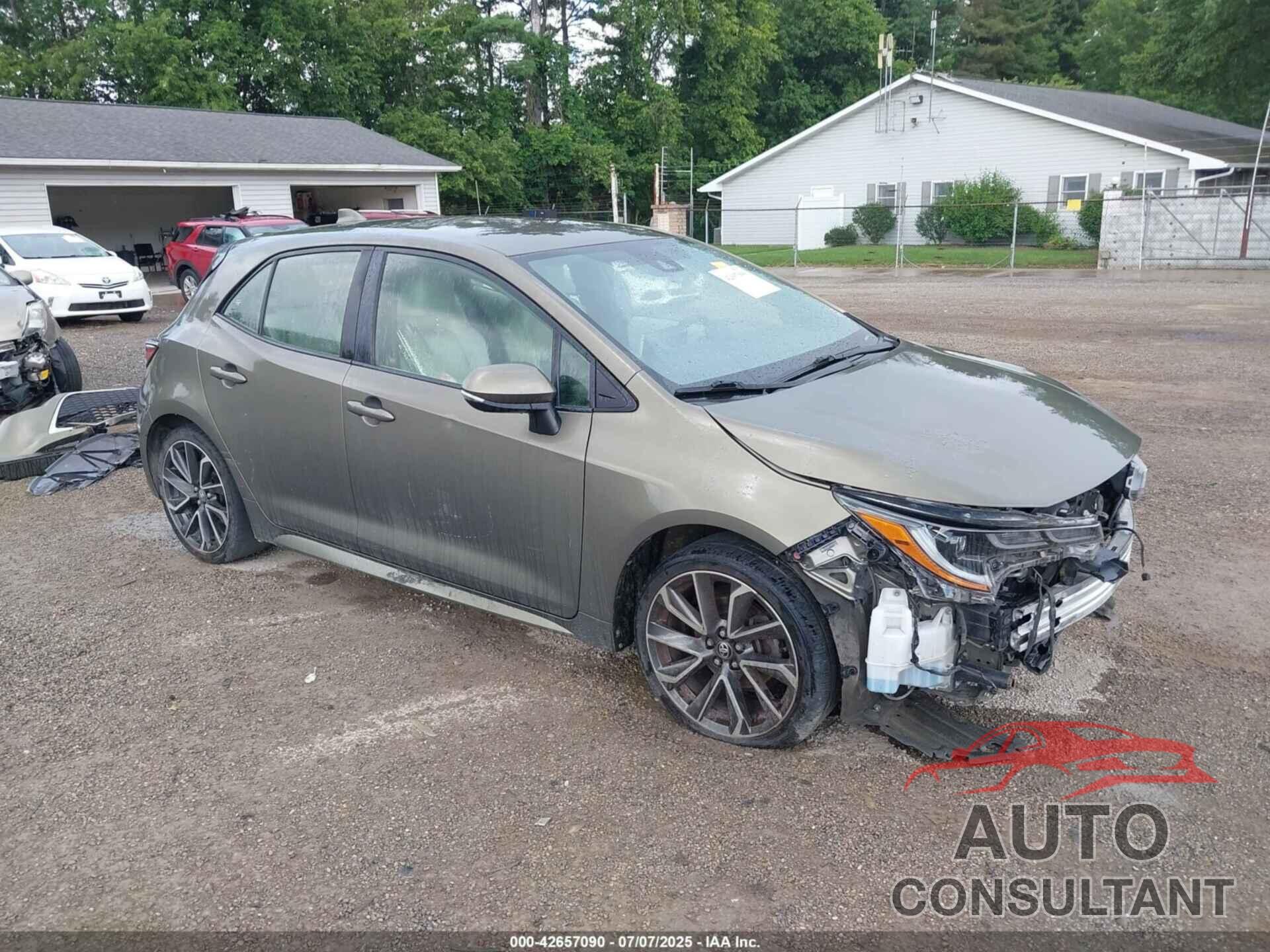 TOYOTA COROLLA 2019 - JTNK4RBE9K3070720