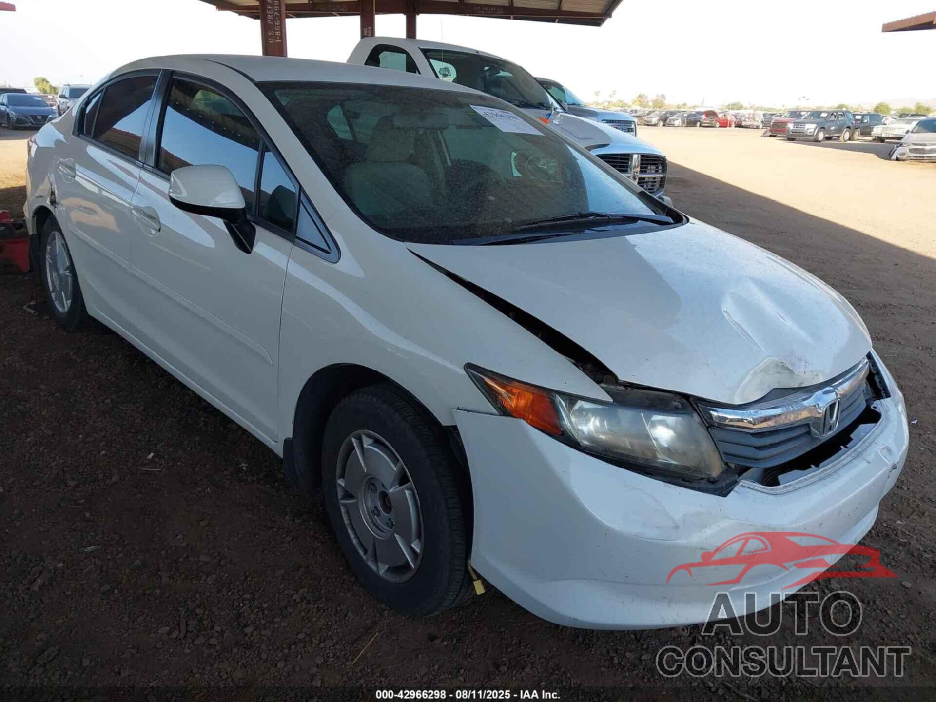 HONDA CIVIC 2012 - 2HGFB2F62CH319364