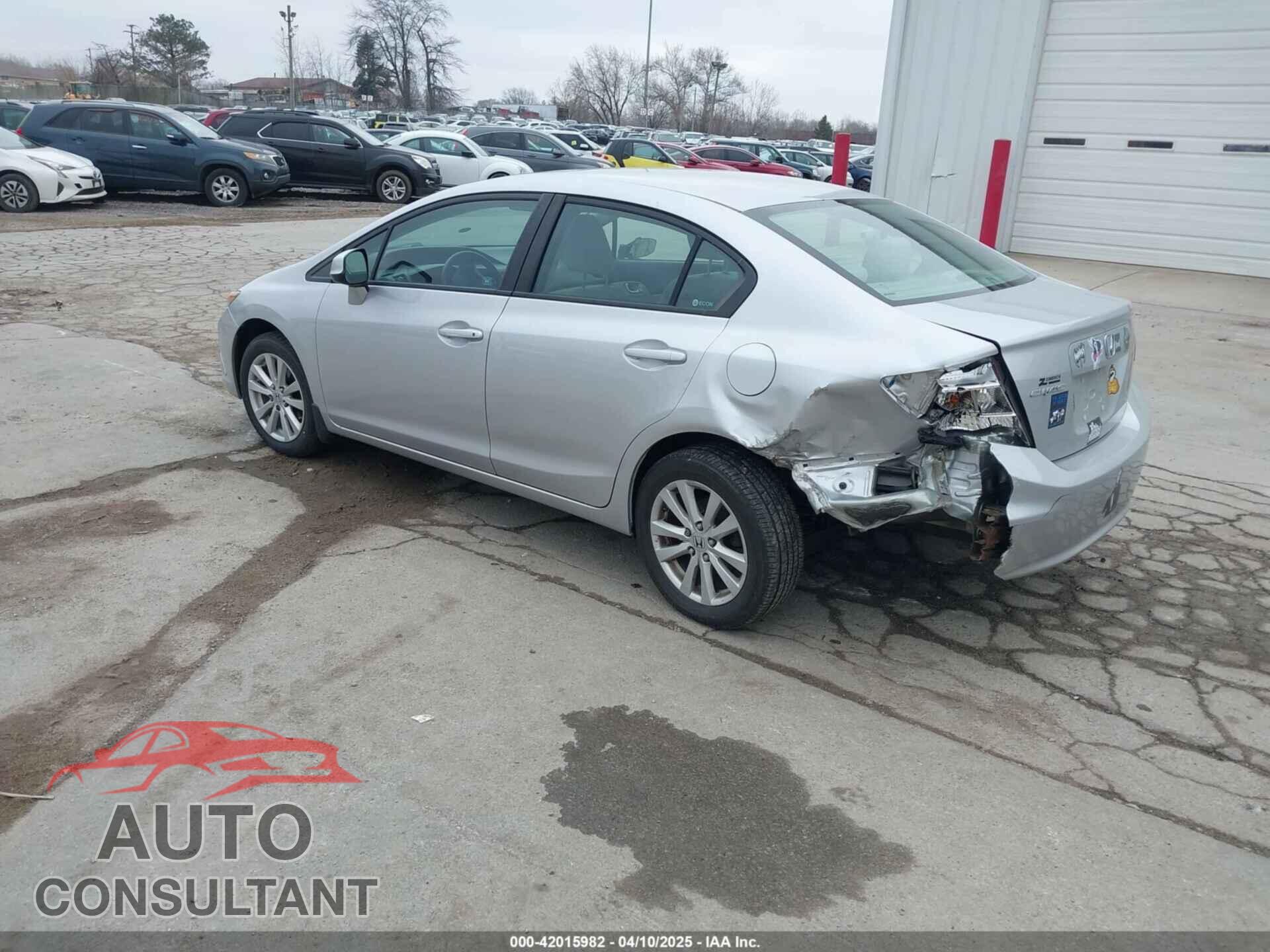 HONDA CIVIC 2012 - 19XFB2F89CE035550
