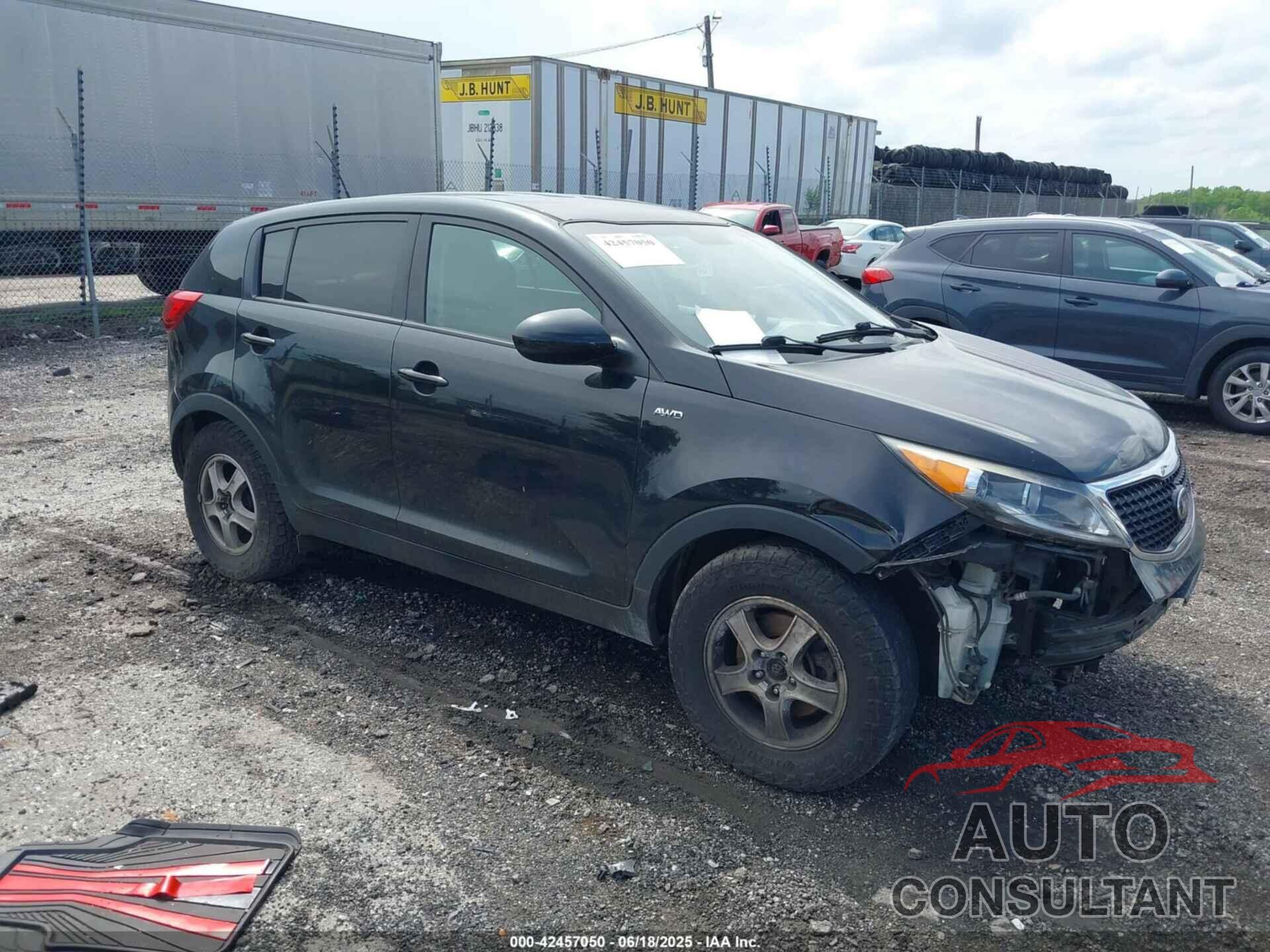KIA SPORTAGE 2016 - KNDPBCAC6G7854480