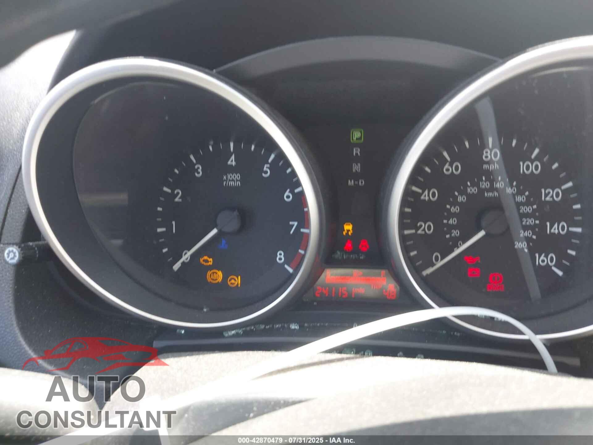 MAZDA MAZDA5 2012 - JM1CW2BLXC0116132