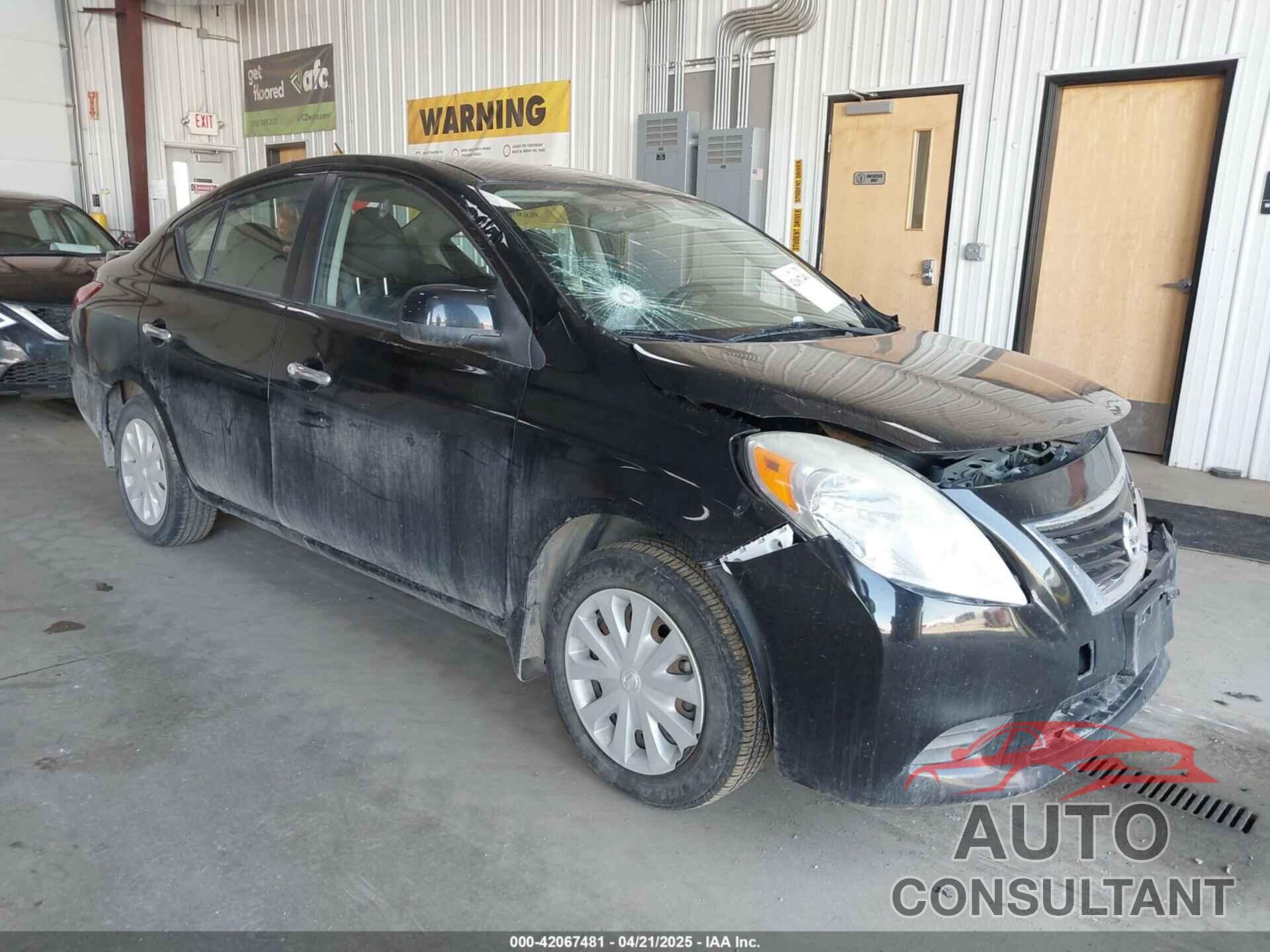 NISSAN VERSA 2013 - 3N1CN7AP8DL863272