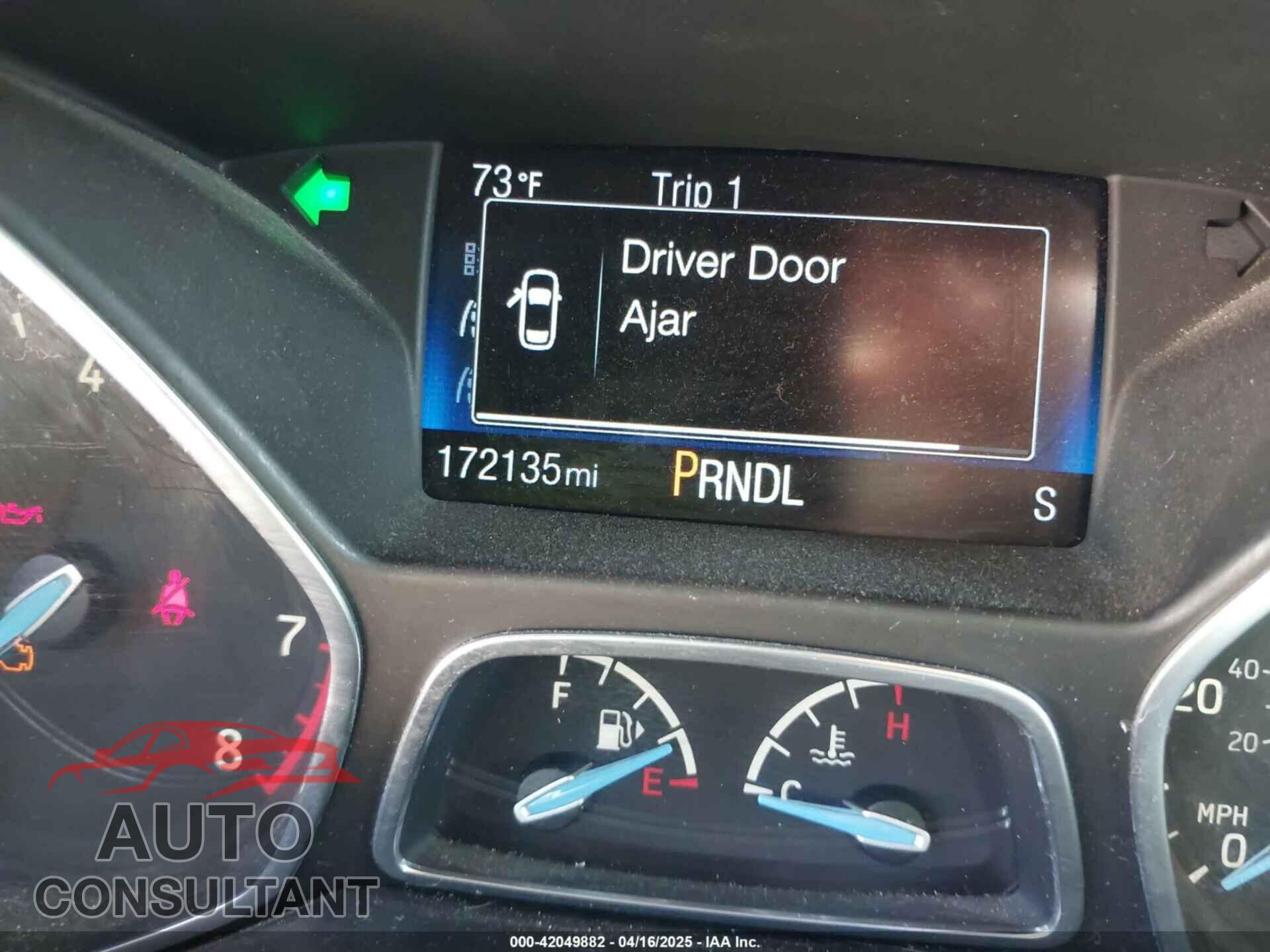 FORD FOCUS 2016 - 1FADP3F25GL212415