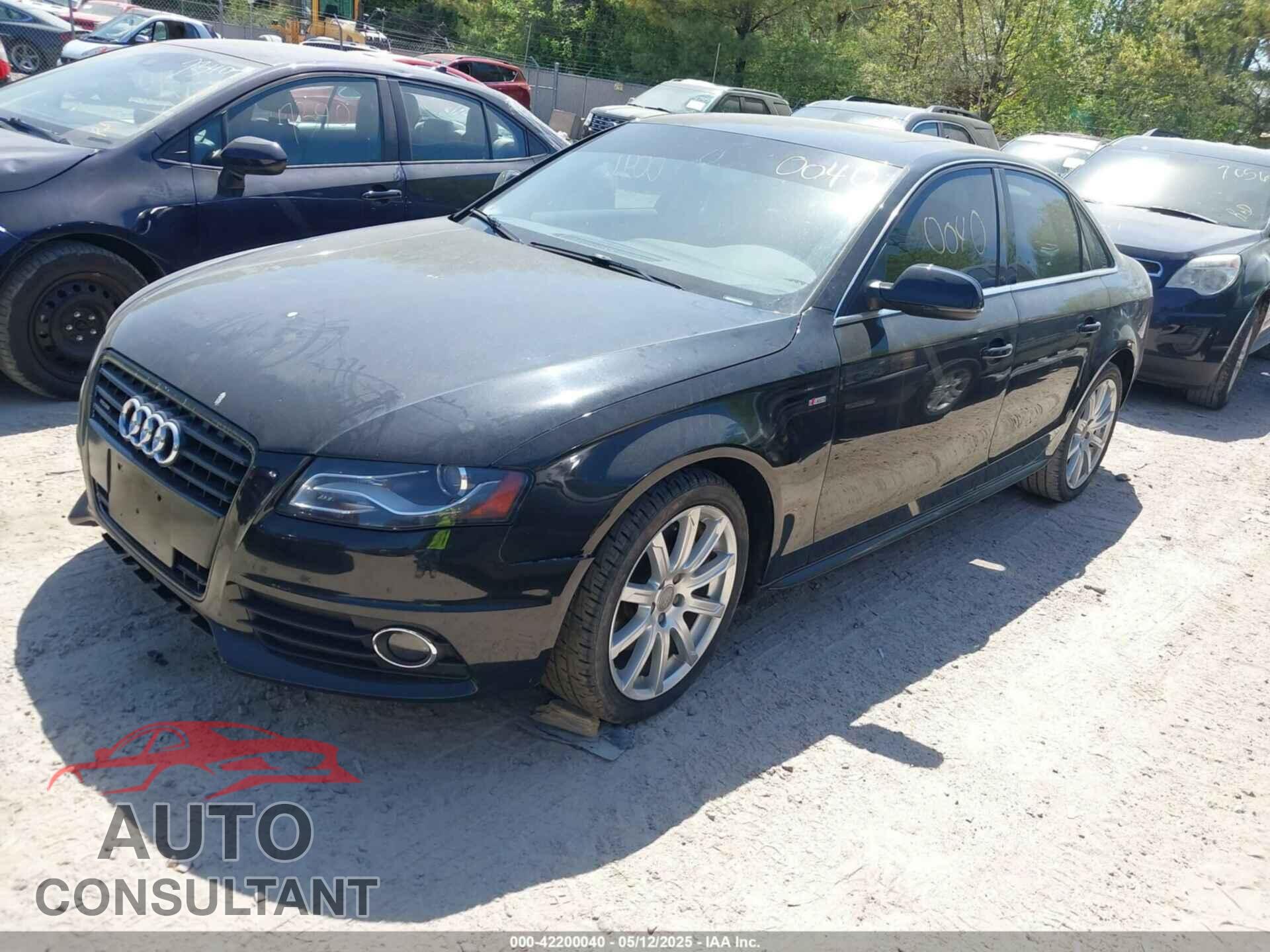 AUDI A4 2012 - WAUFFAFL1CA119879